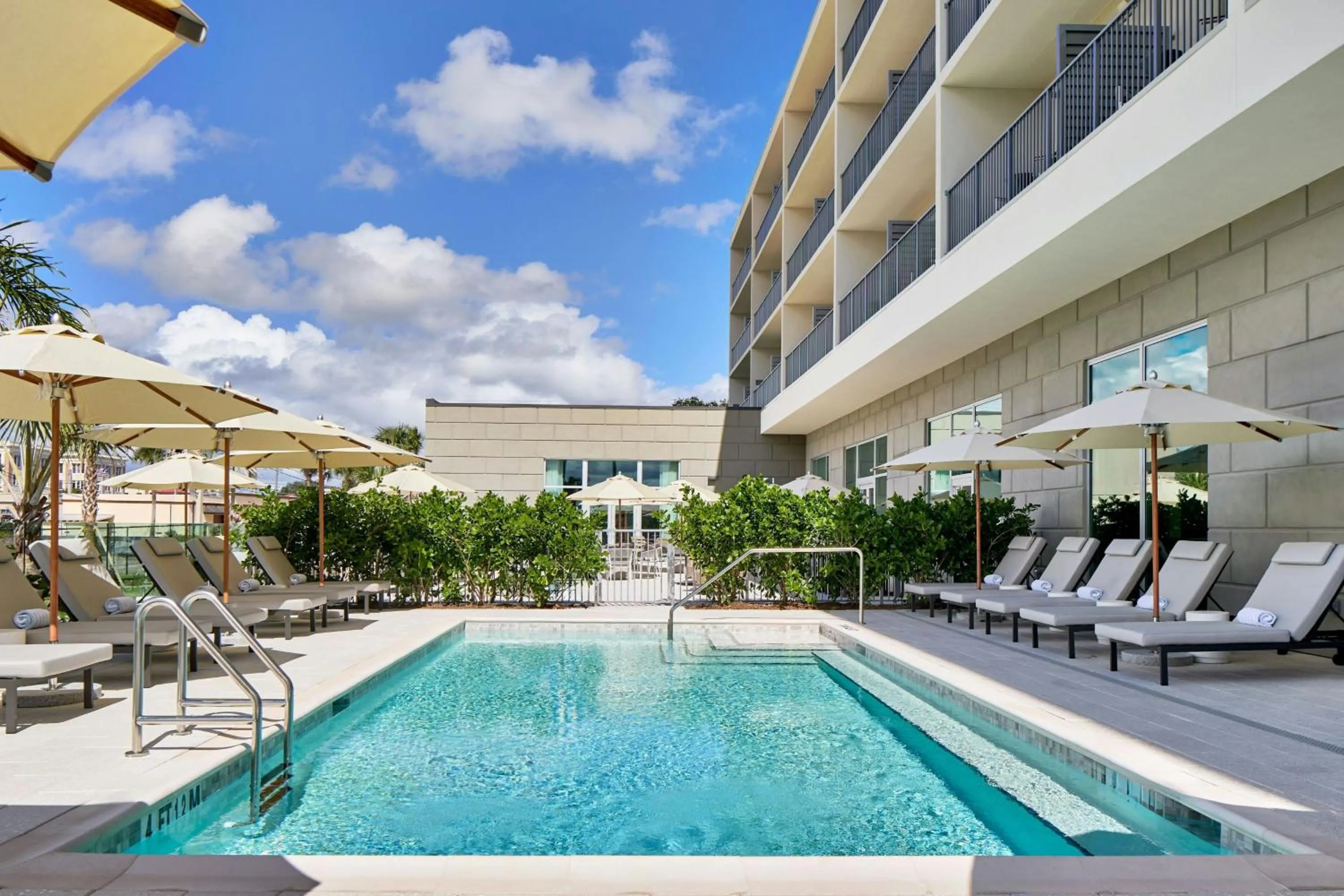 Swimming pool in AC Hotel St Augustine Downtown