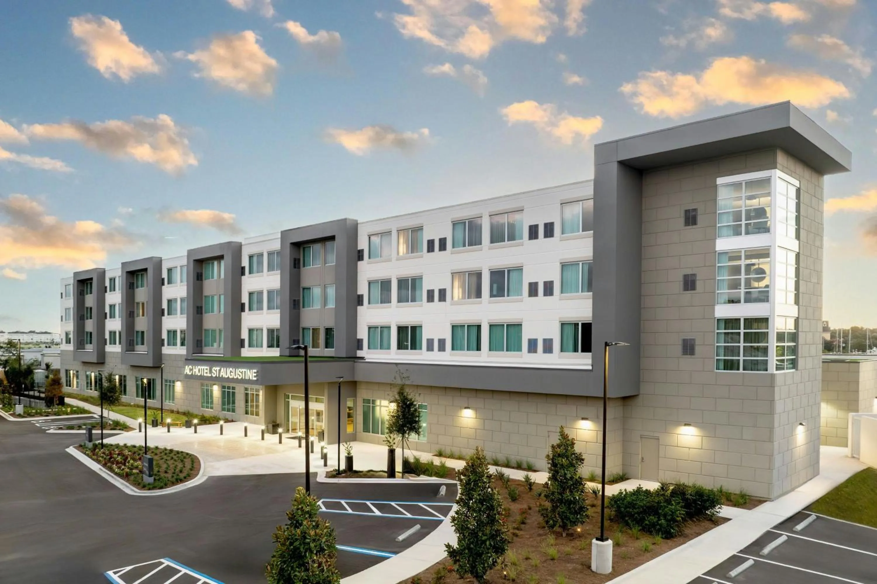 Property building in AC Hotel St Augustine Downtown