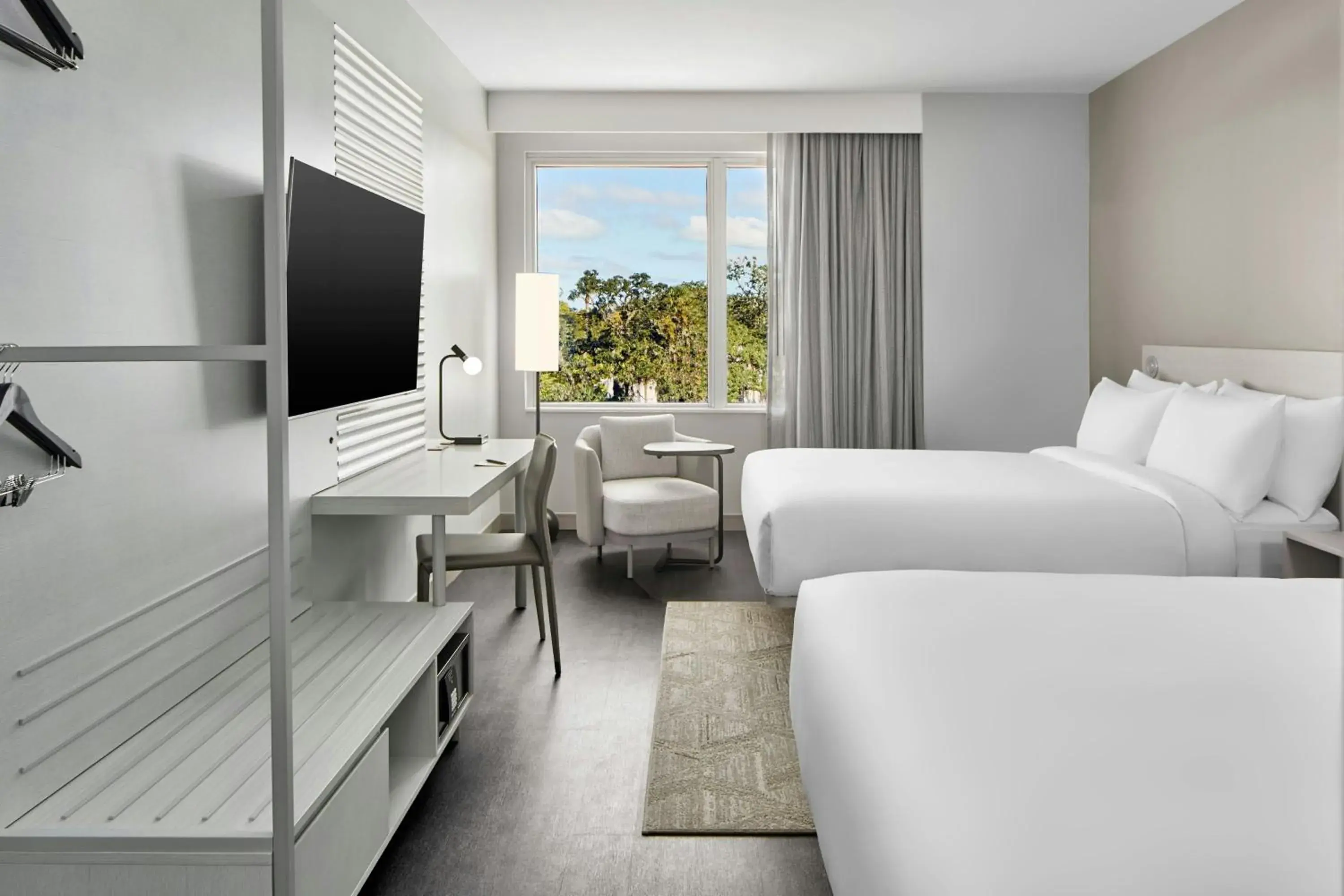 Queen Room with Two Queen Beds - Hearing Accessible in AC Hotel St Augustine Downtown Queen Room with Two Queen Beds - Hearing Accessible in AC Hotel St Augustine Downtown