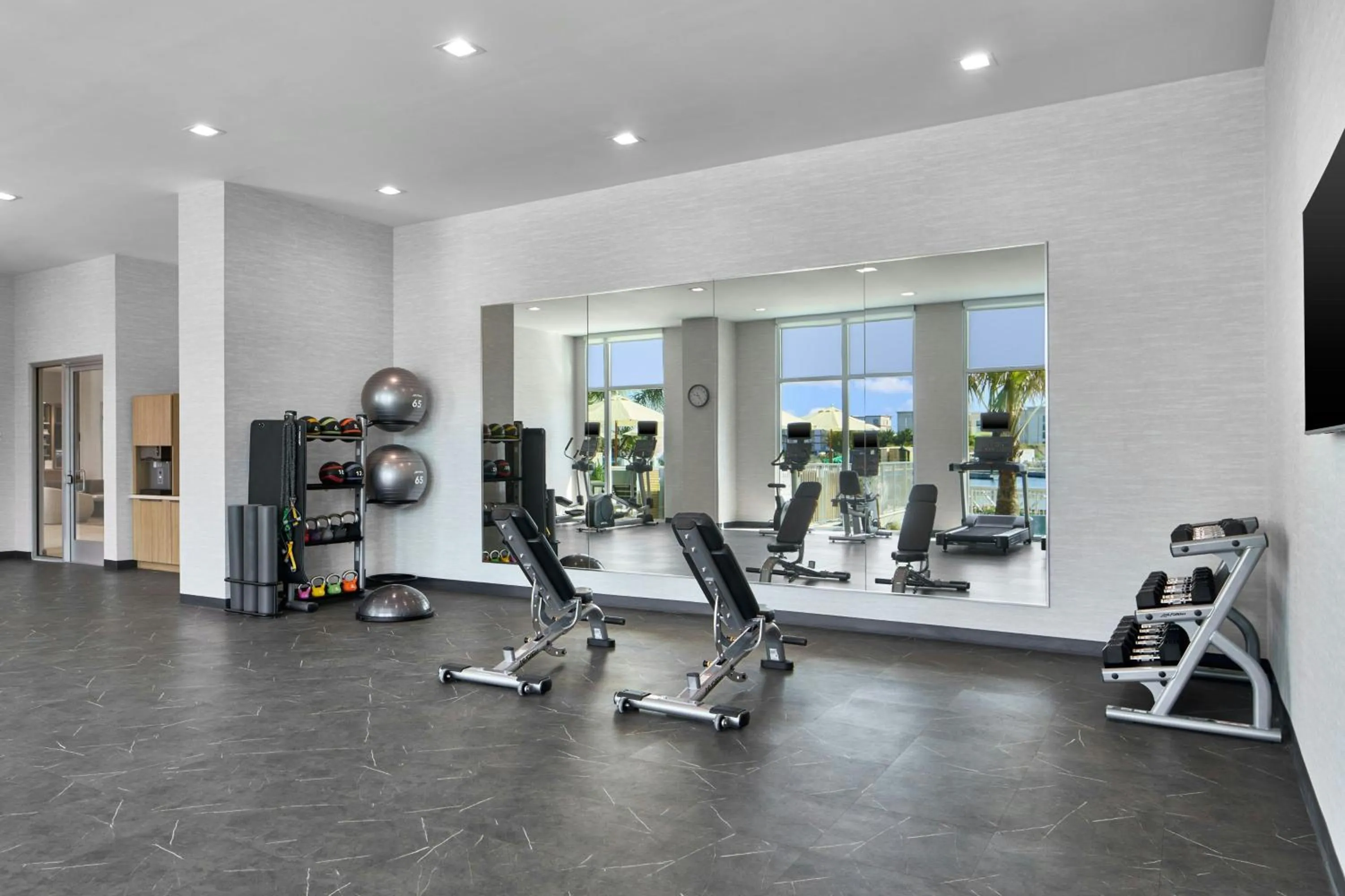 Fitness centre/facilities in AC Hotel St Augustine Downtown