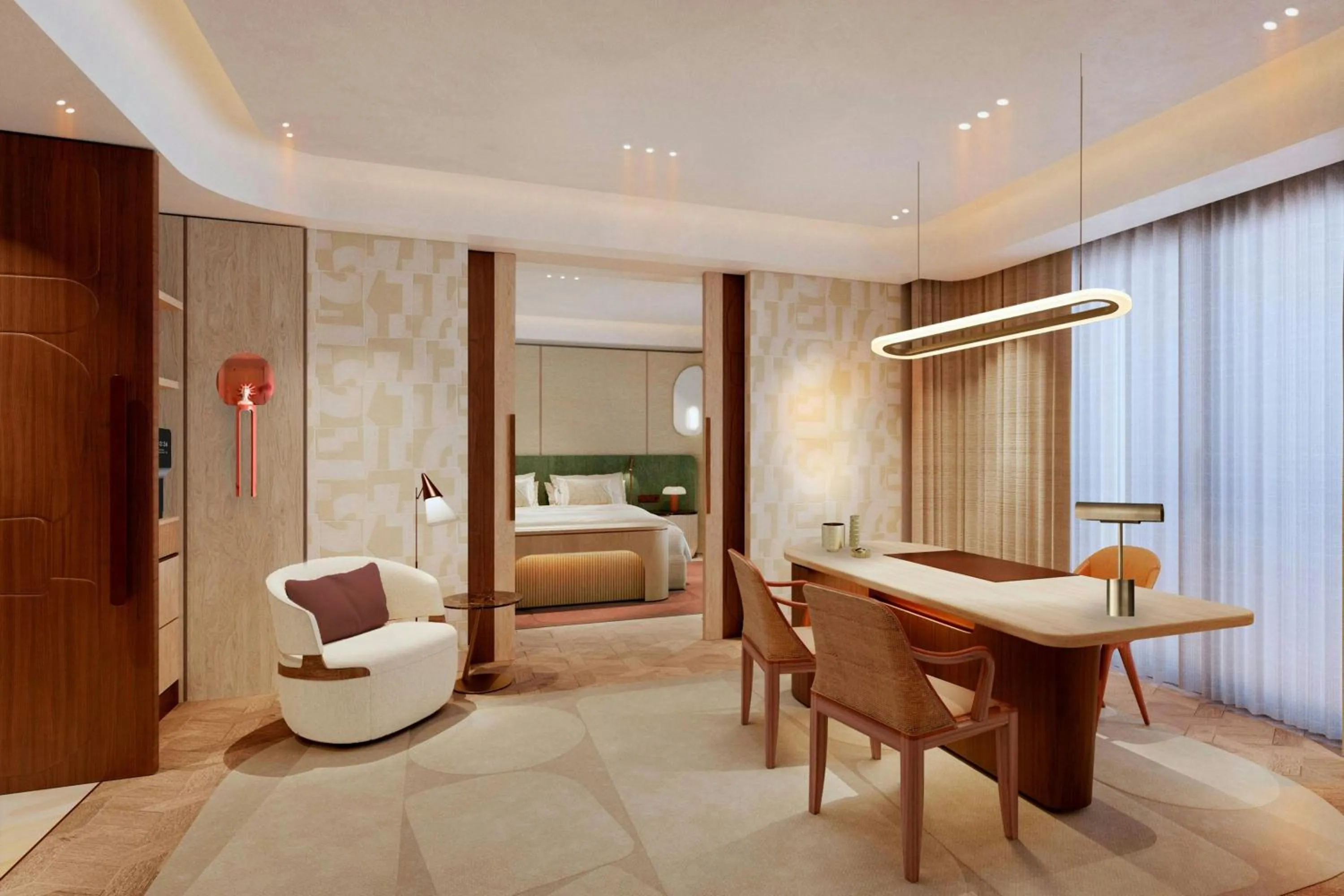 Photo of the whole room, Bed in The Landmark Nicosia, Autograph Collection