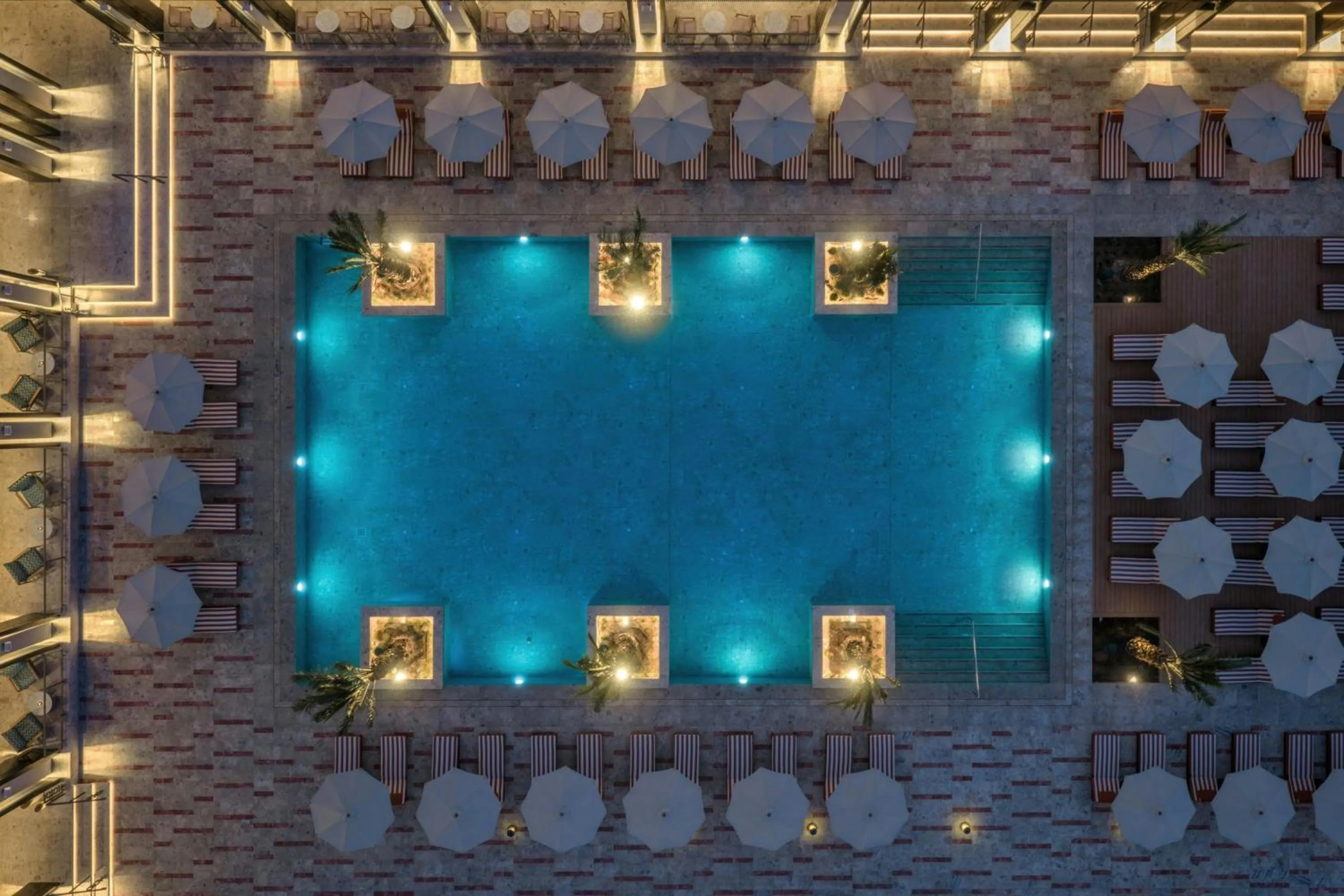 Swimming pool in The Landmark Nicosia, Autograph Collection