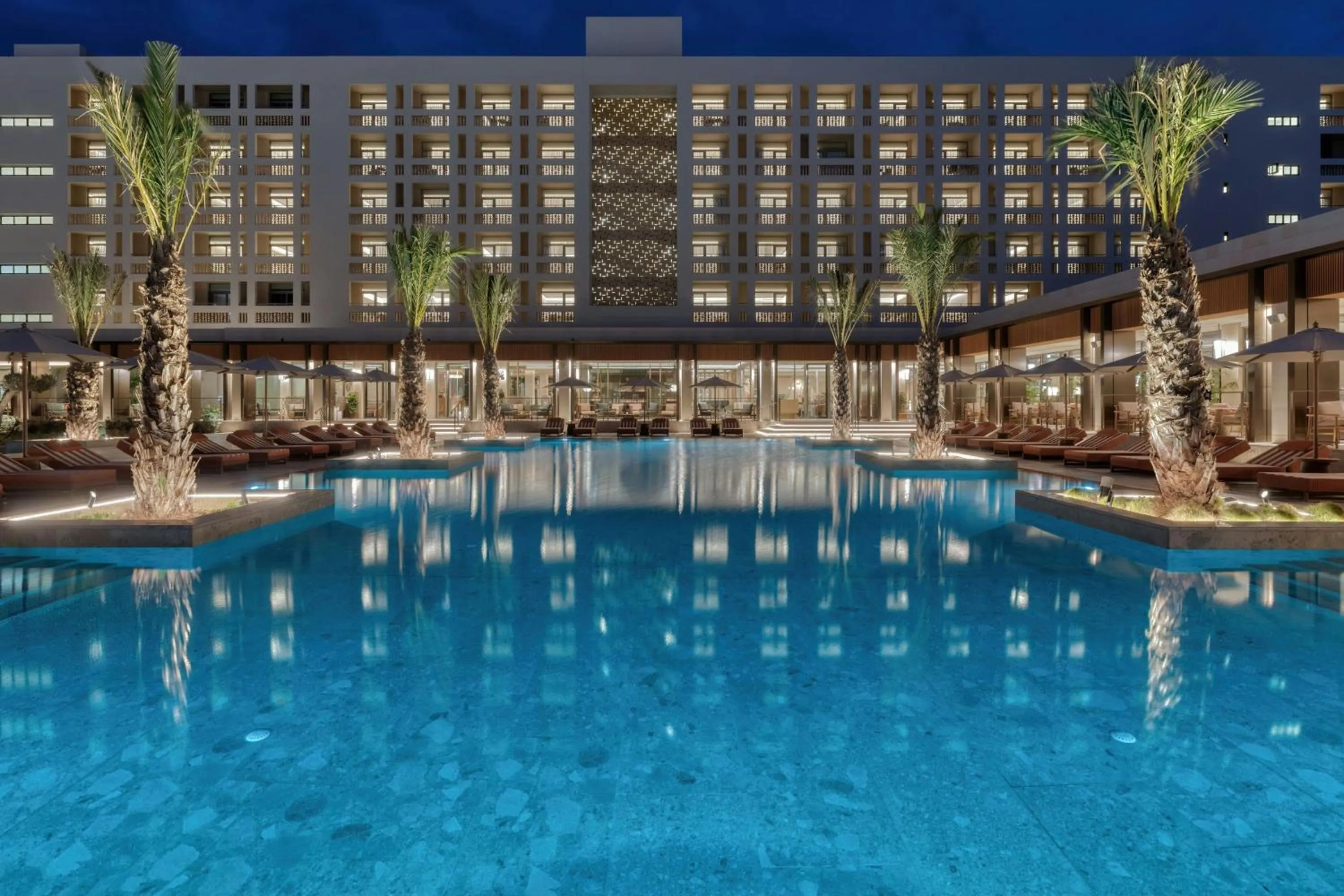 Swimming pool in The Landmark Nicosia, Autograph Collection