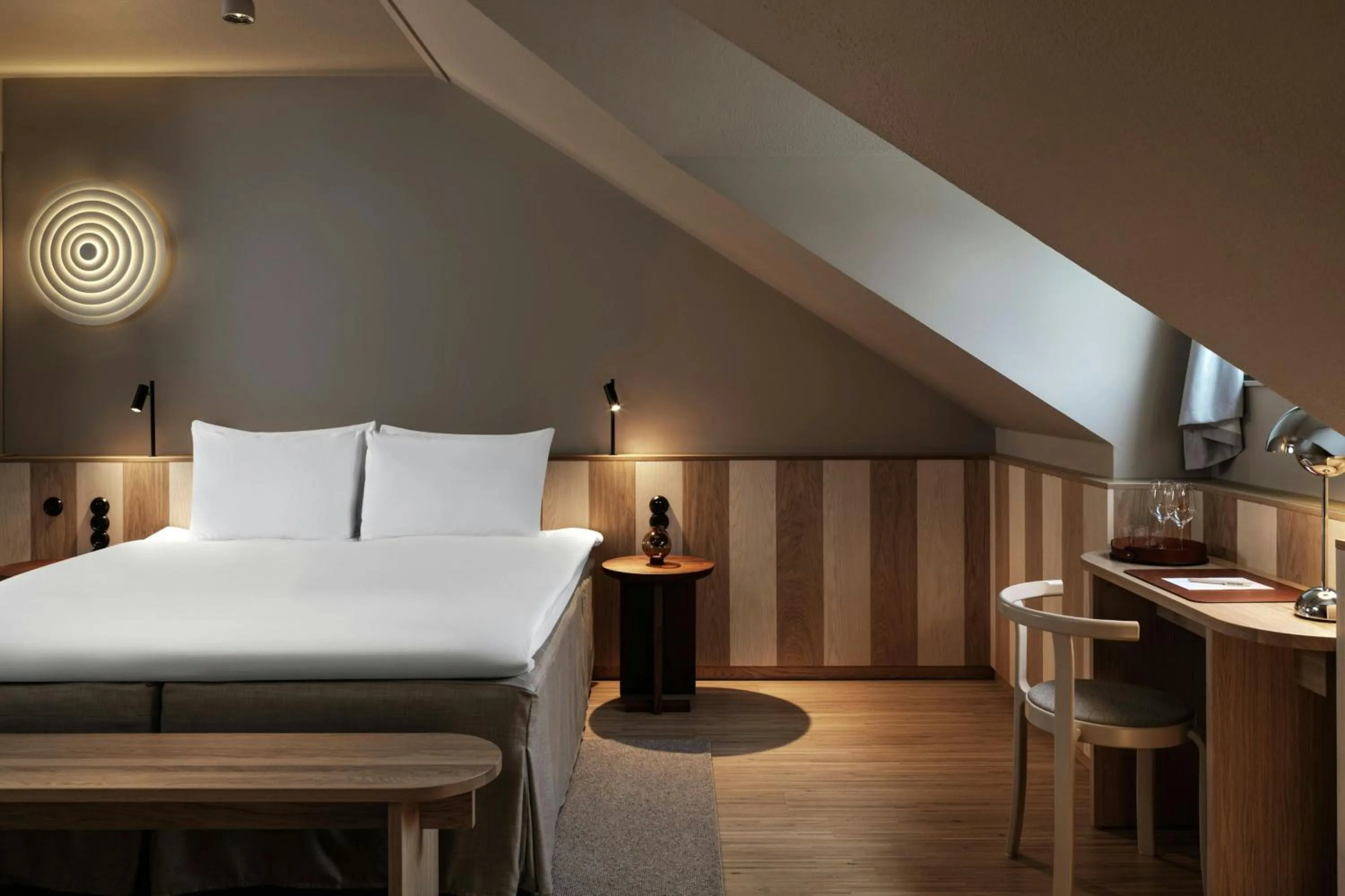 Photo of the whole room, Bed in Hagastrand, Autograph Collection