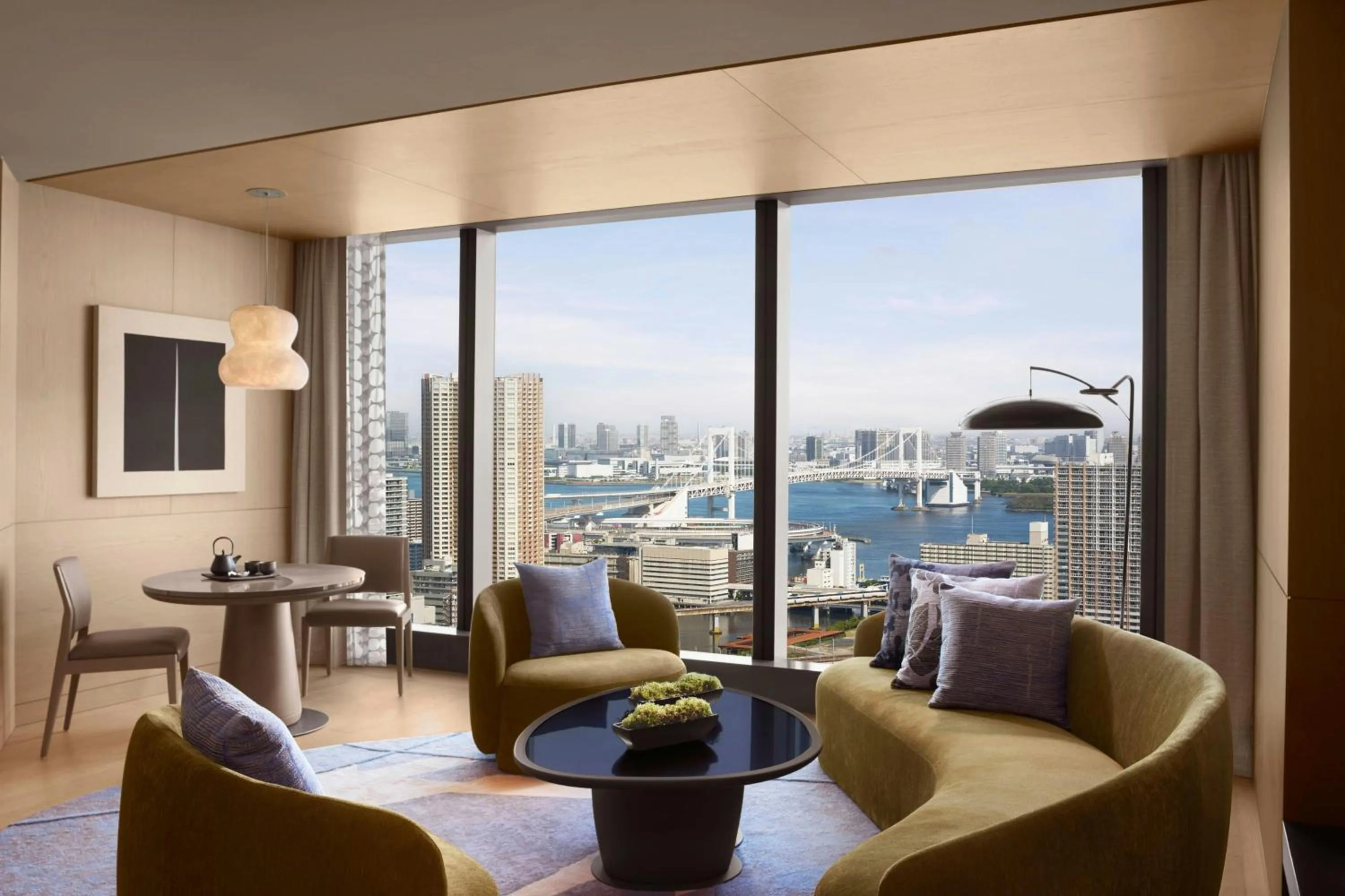 Photo of the whole room in JW Marriott Hotel Tokyo