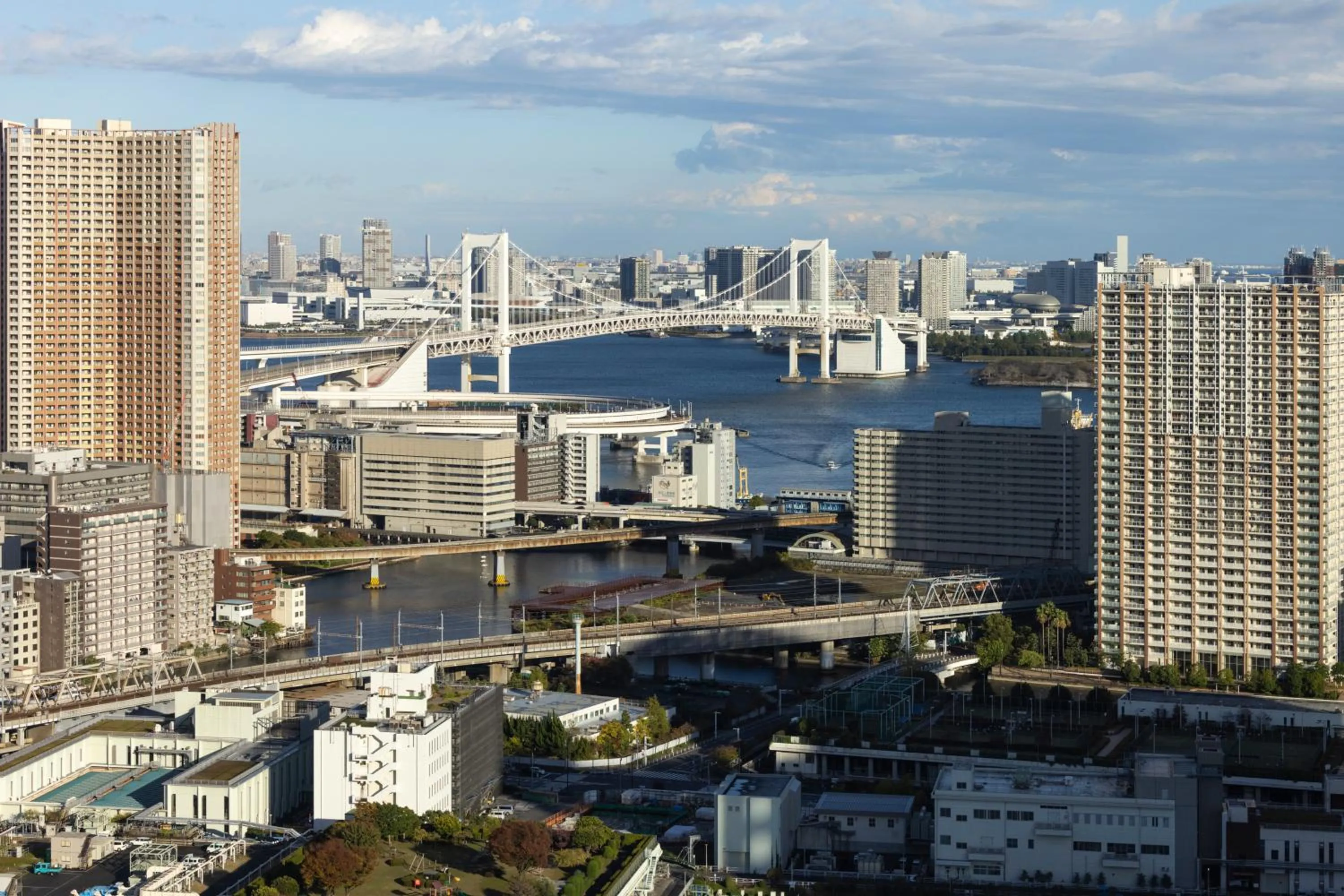 Sea view in JW Marriott Hotel Tokyo