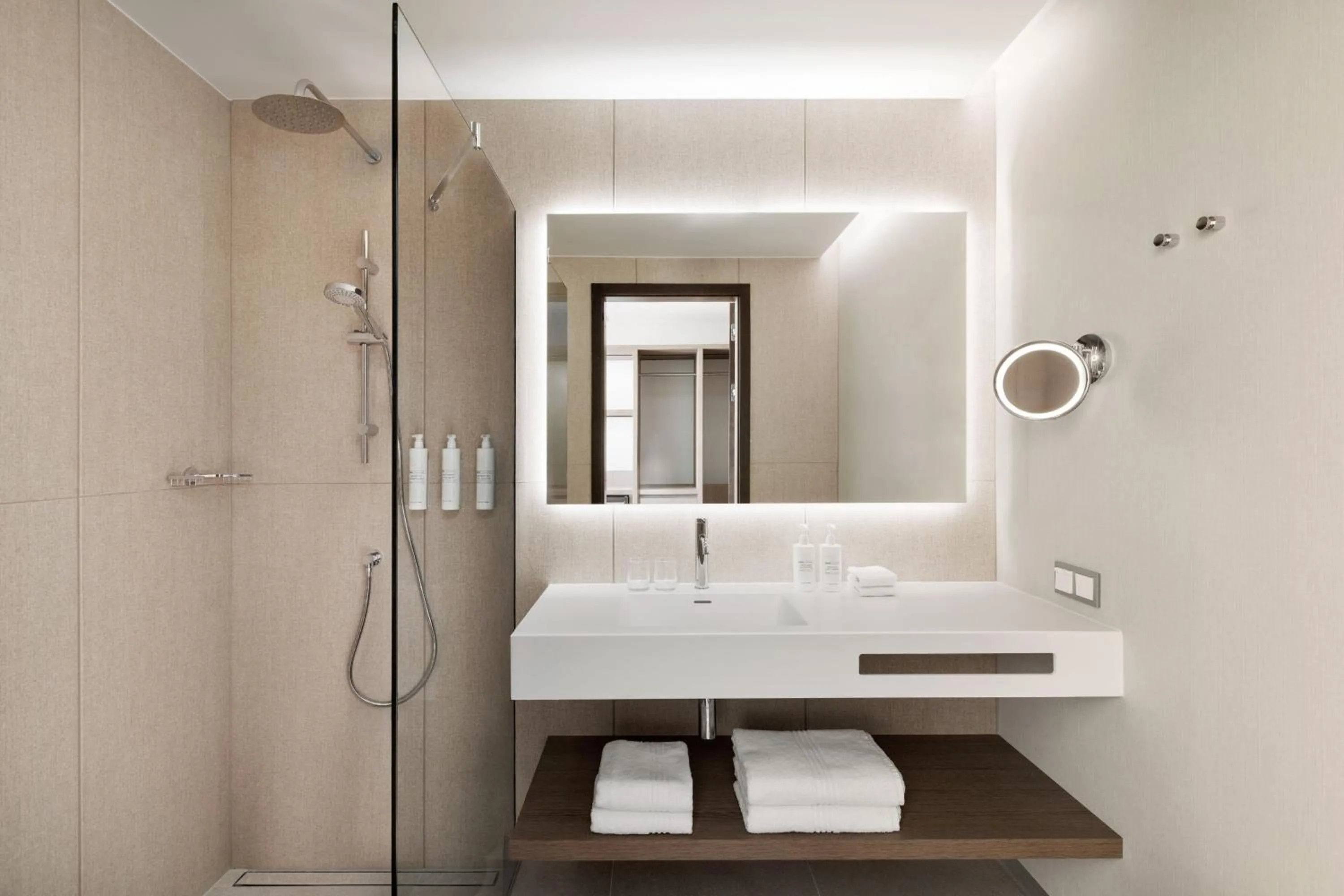 Bathroom in AC Hotel by Marriott Vilnius