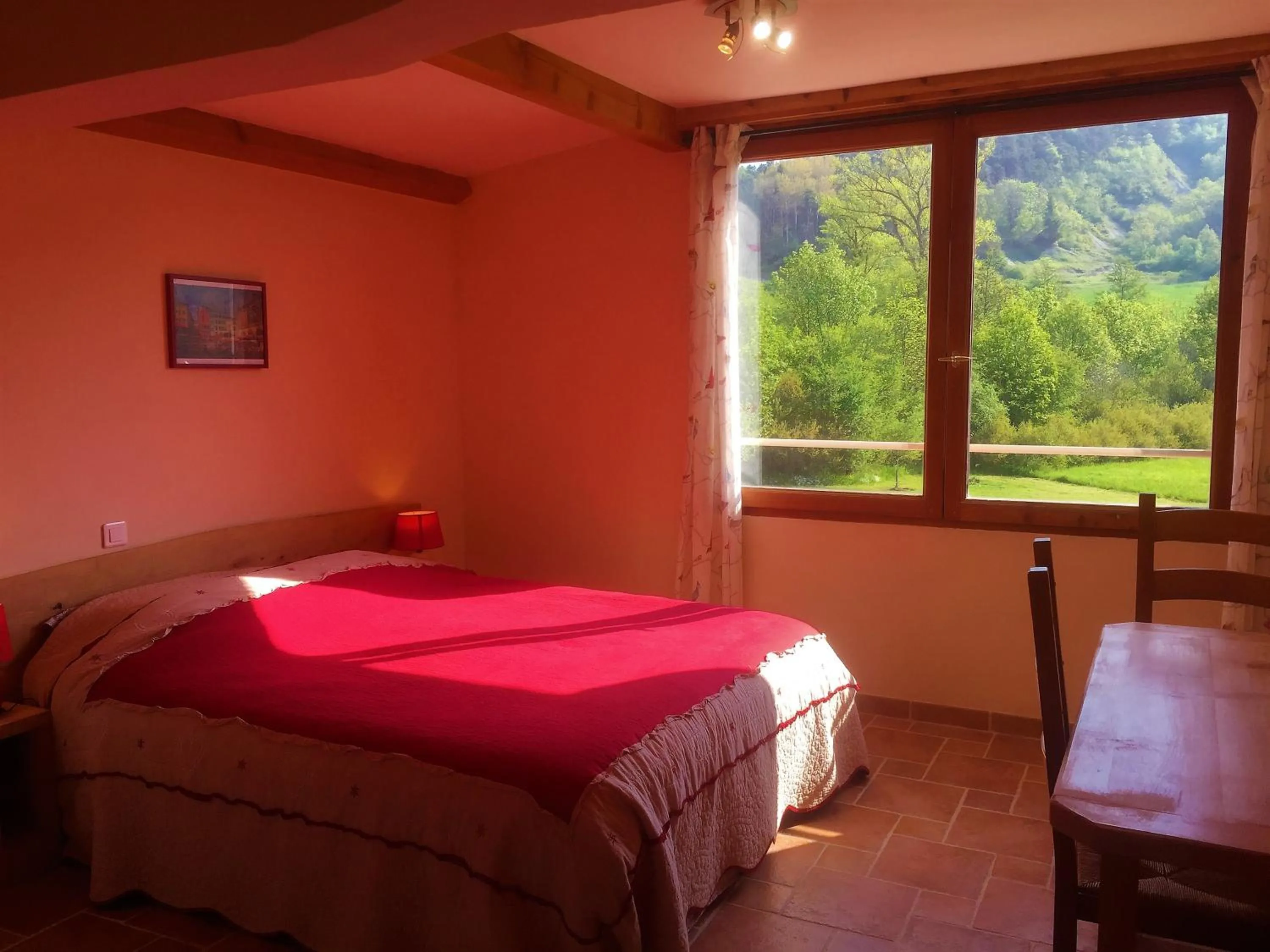 Bed in Alcove Du Velay