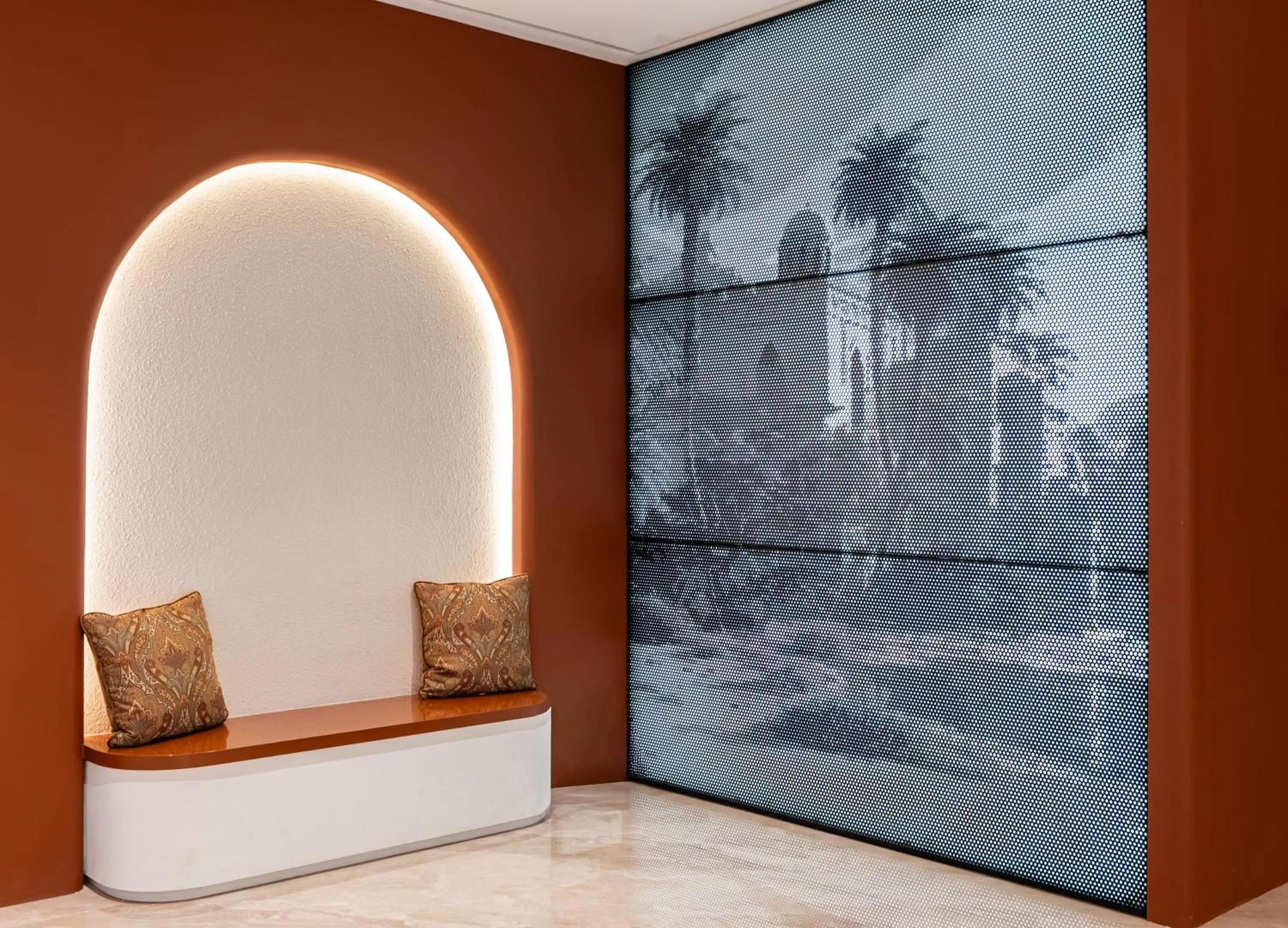 Lobby or reception in Omar Hotel