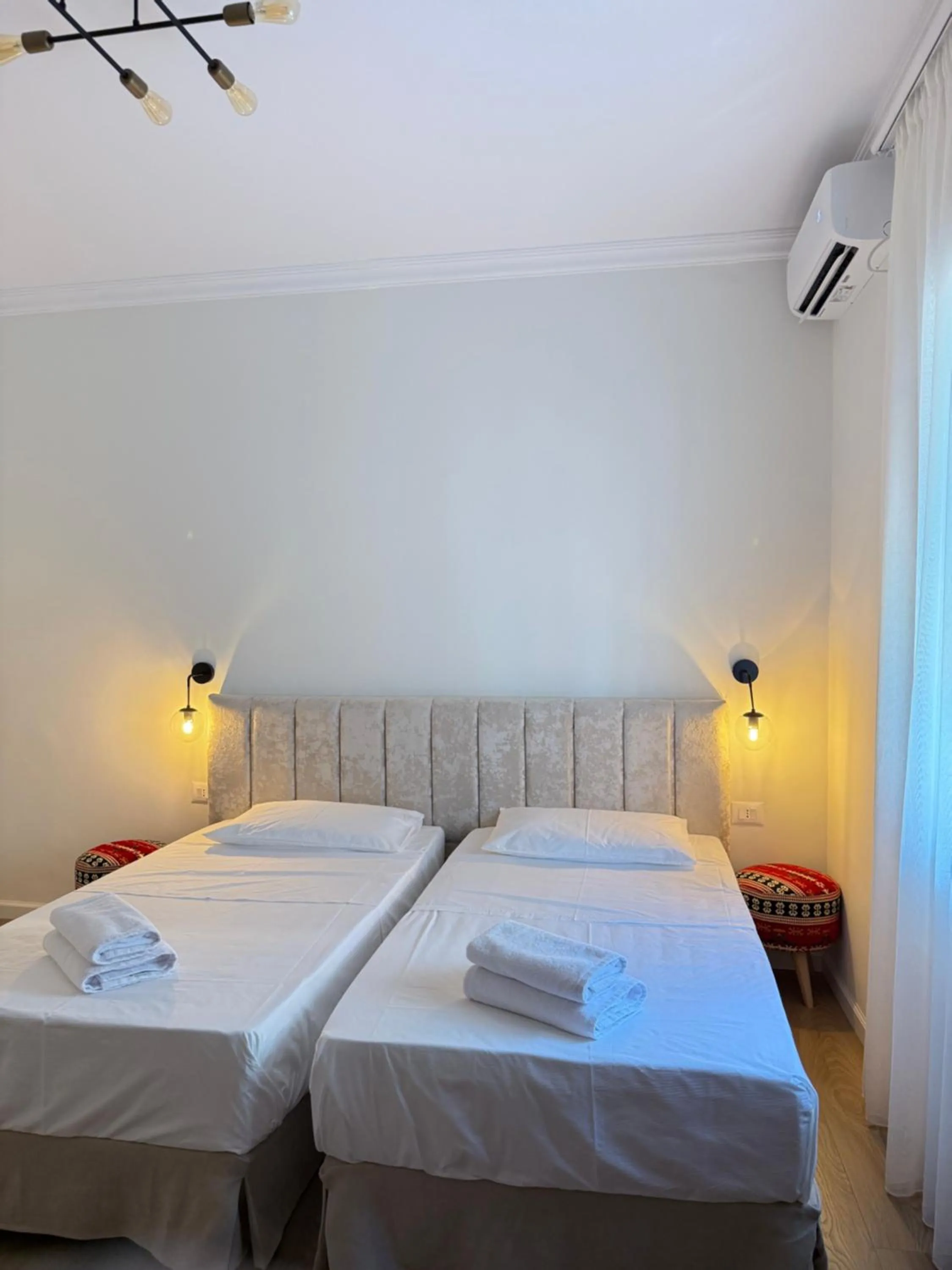 Bed in Museum Boutique Hotel Tirana