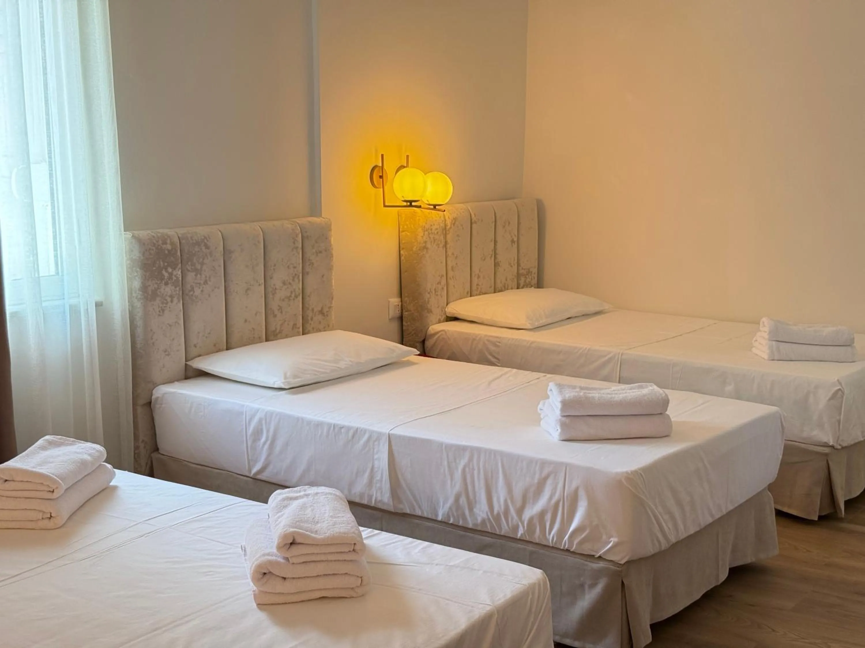 Bed in Museum Boutique Hotel Tirana