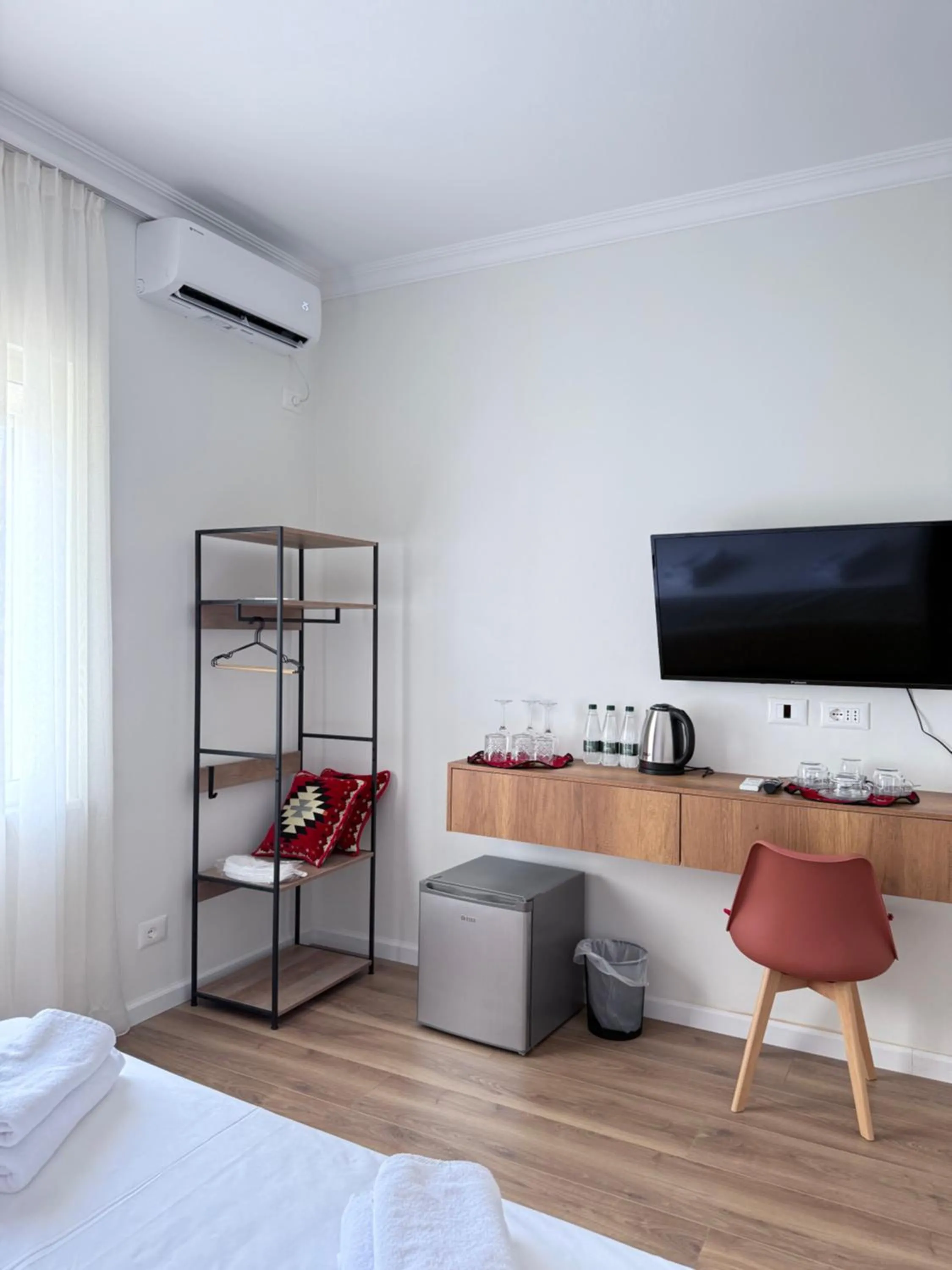 Bed in Museum Boutique Hotel Tirana