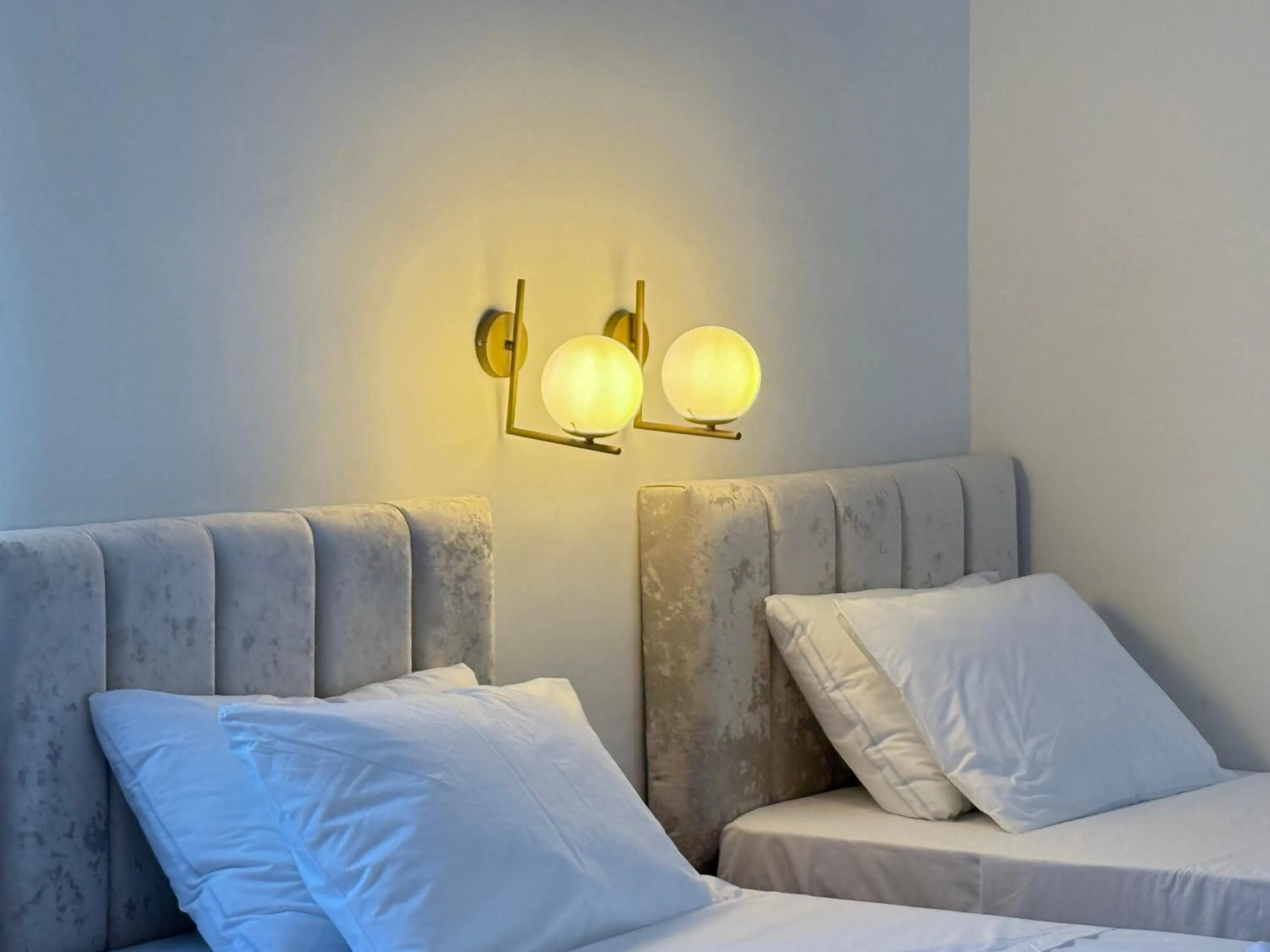 Bed in Museum Boutique Hotel Tirana