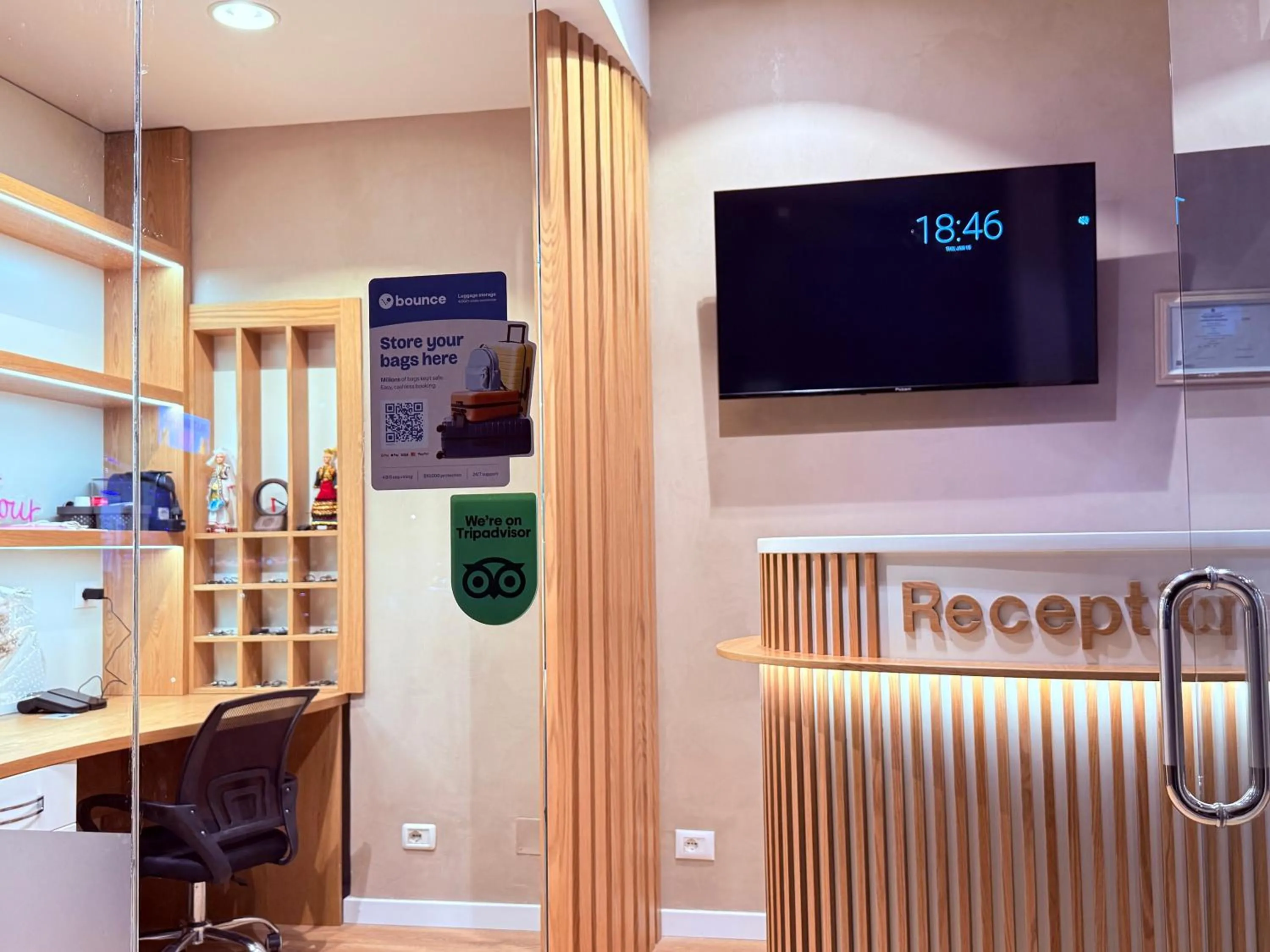 Lobby or reception in Museum Boutique Hotel Tirana