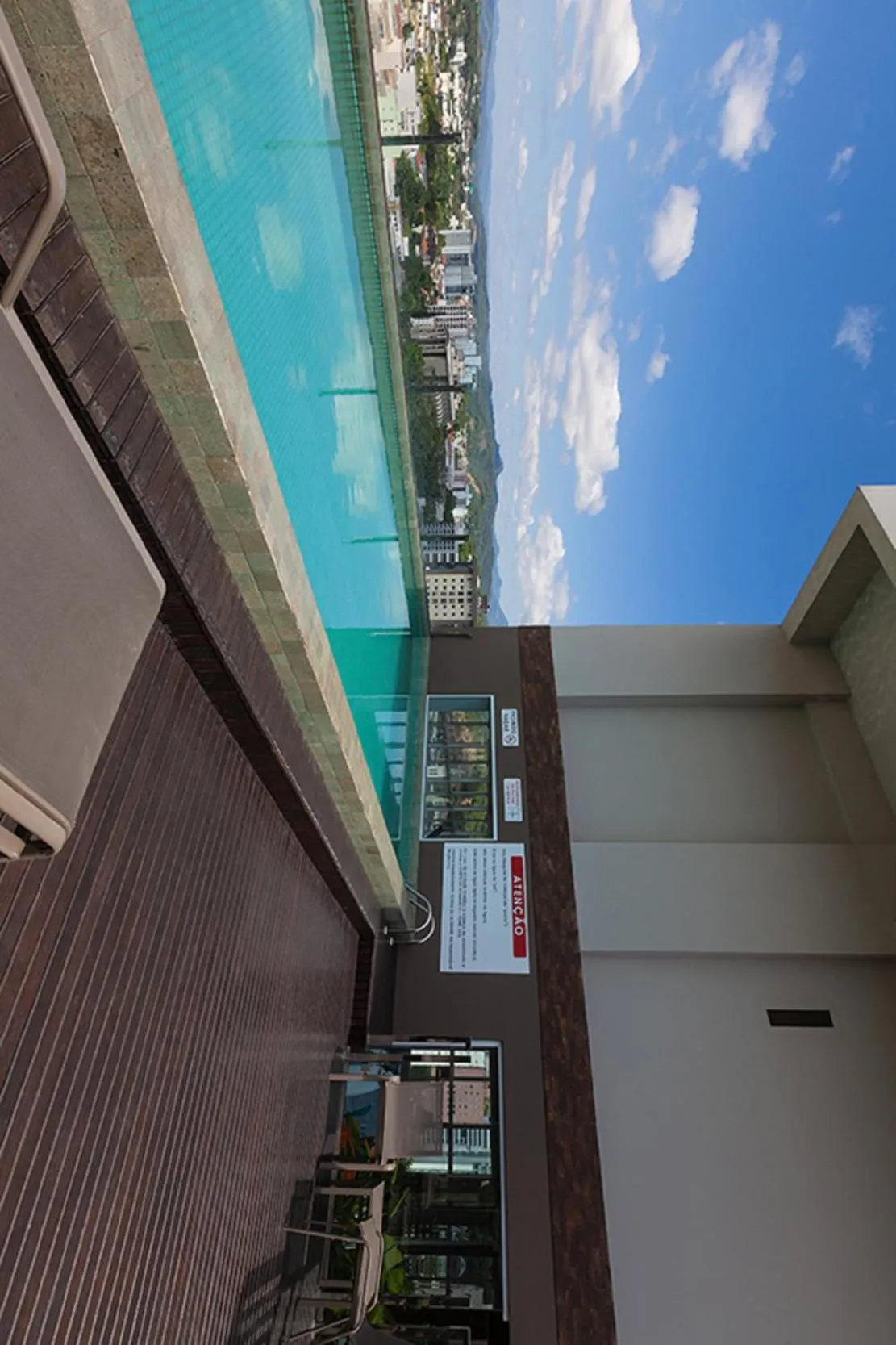 Balcony/Terrace in Tri Hotel Executive Brusque