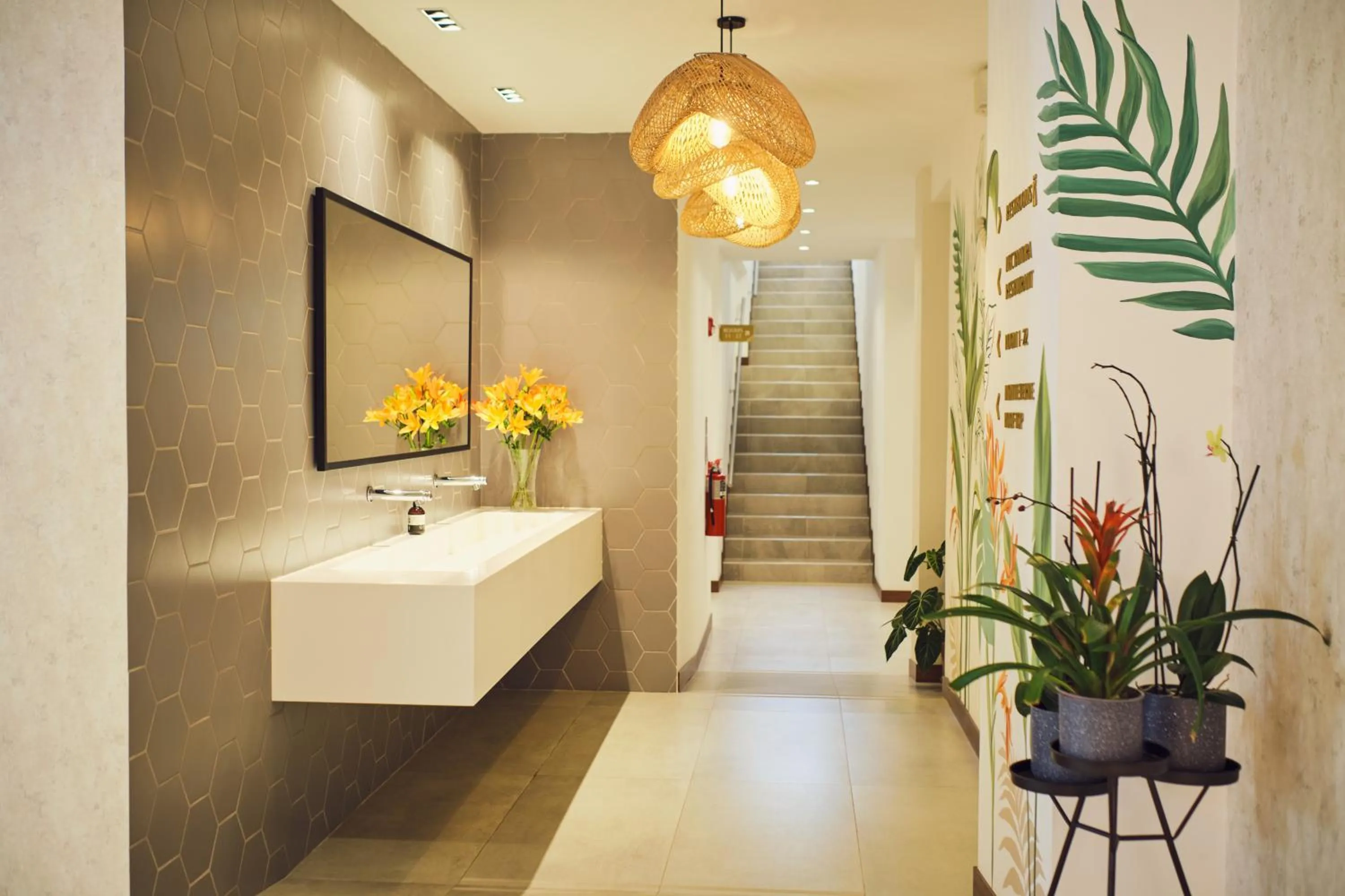 Decorative detail in Ocotea Boutique Hotel