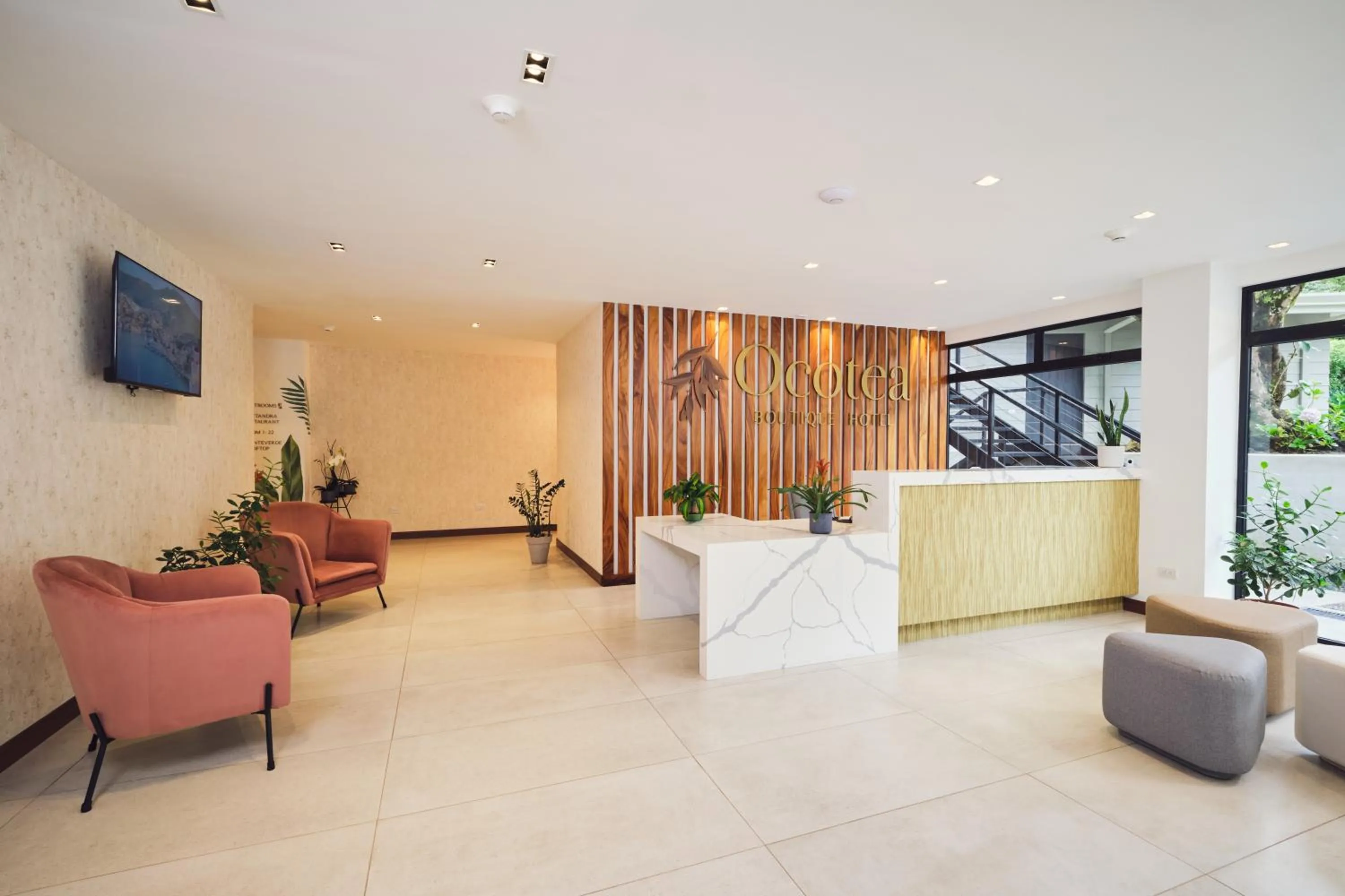 Lobby or reception in Ocotea Boutique Hotel