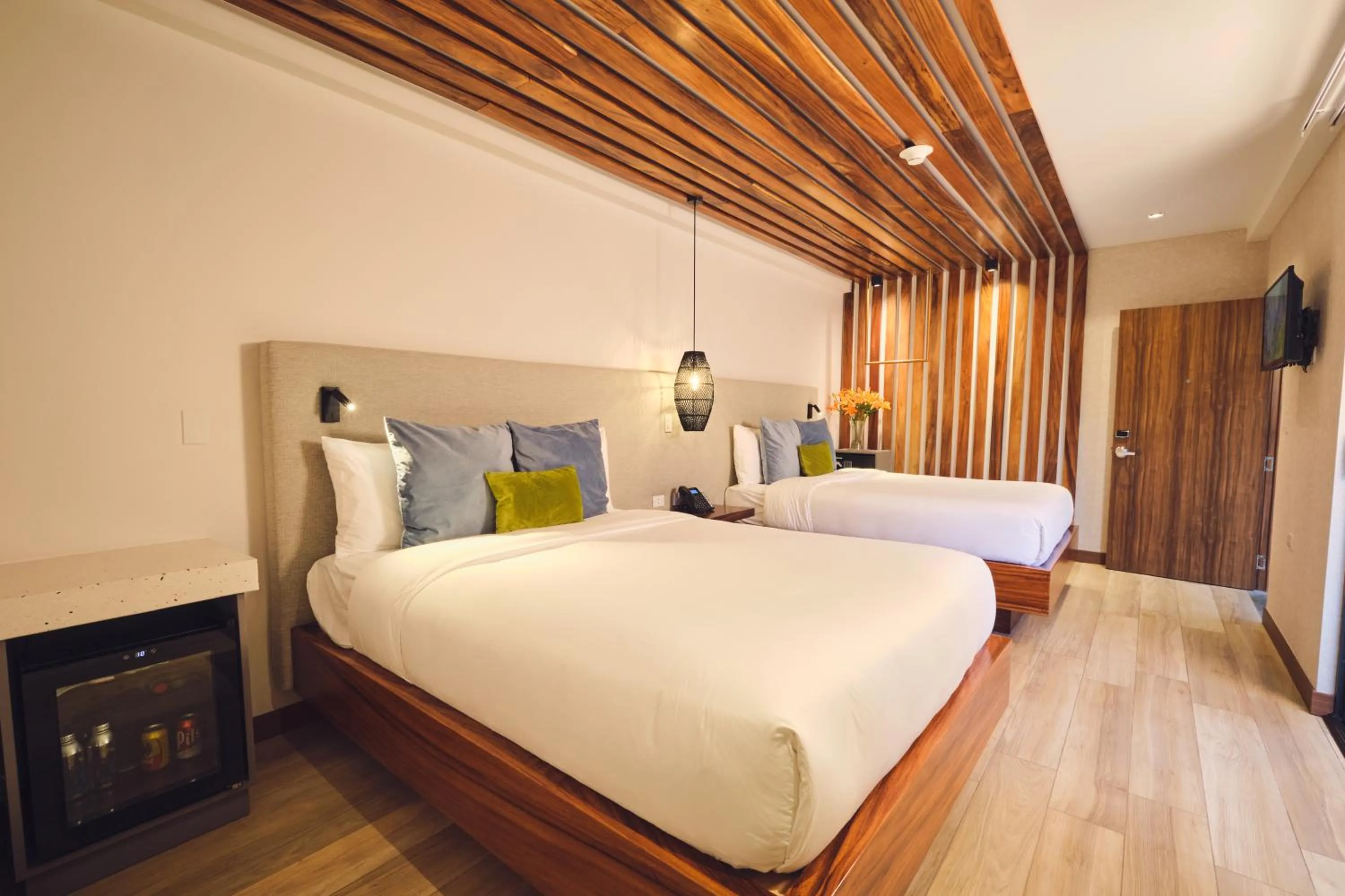 Bed in Ocotea Boutique Hotel