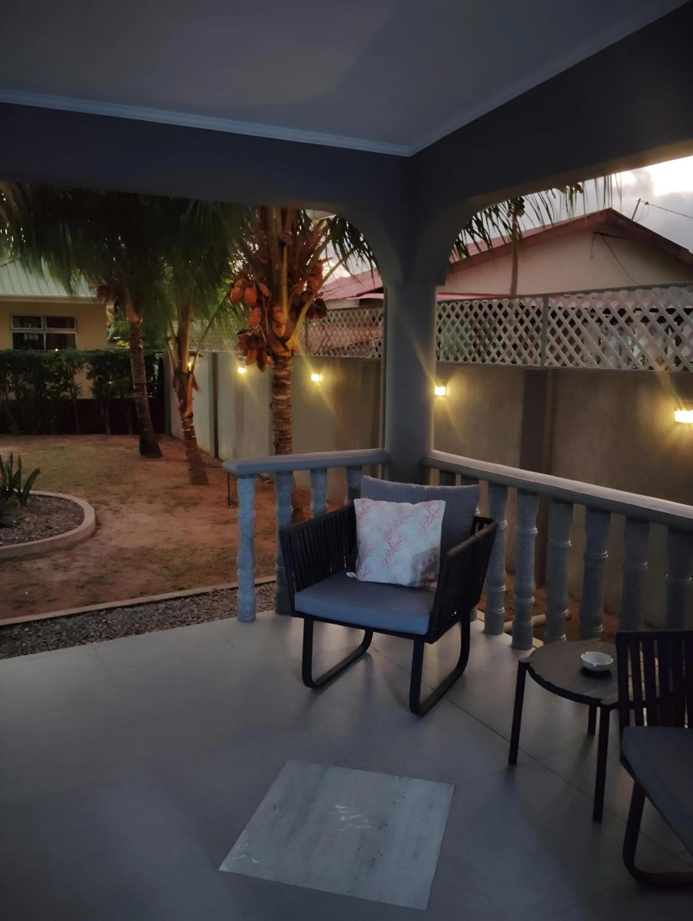 Balcony/Terrace in Trwa Koko Self-catering