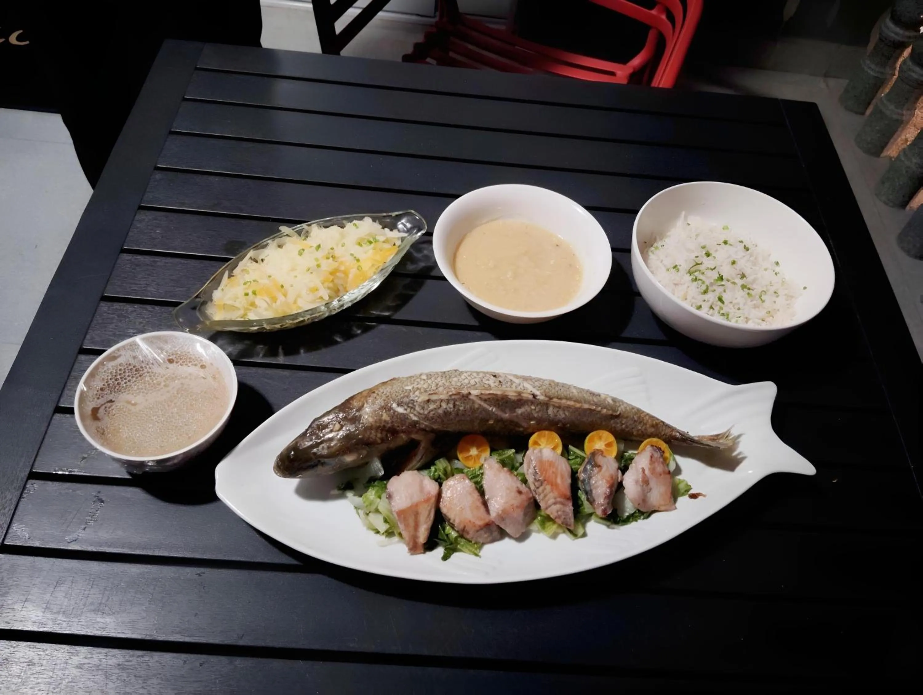 Dinner in Trwa Koko Self-catering
