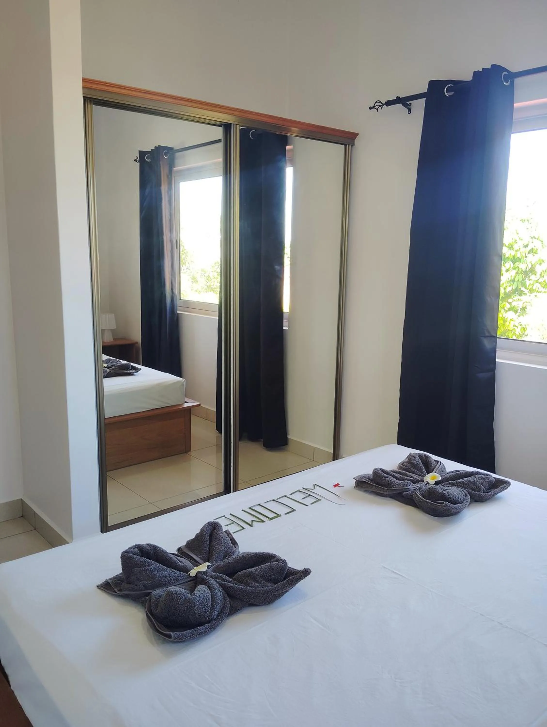Bed in Trwa Koko Self-catering