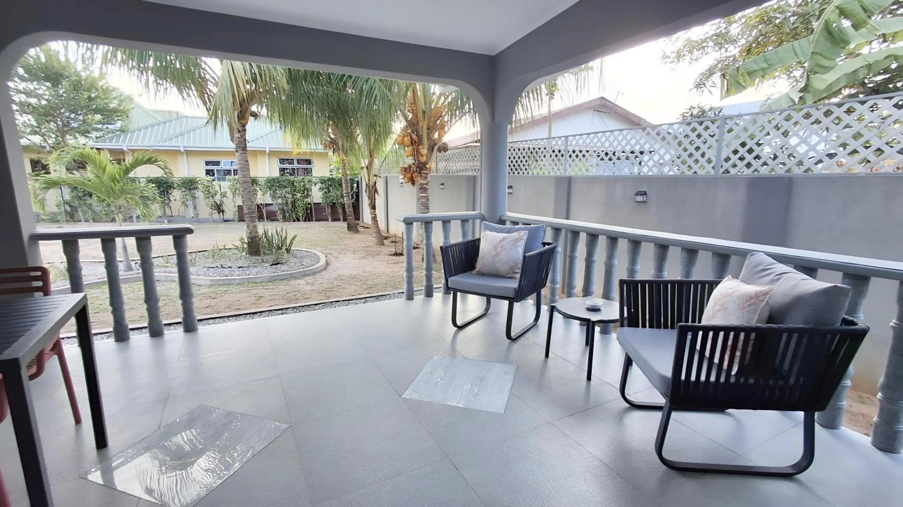 Balcony/Terrace in Trwa Koko Self-catering