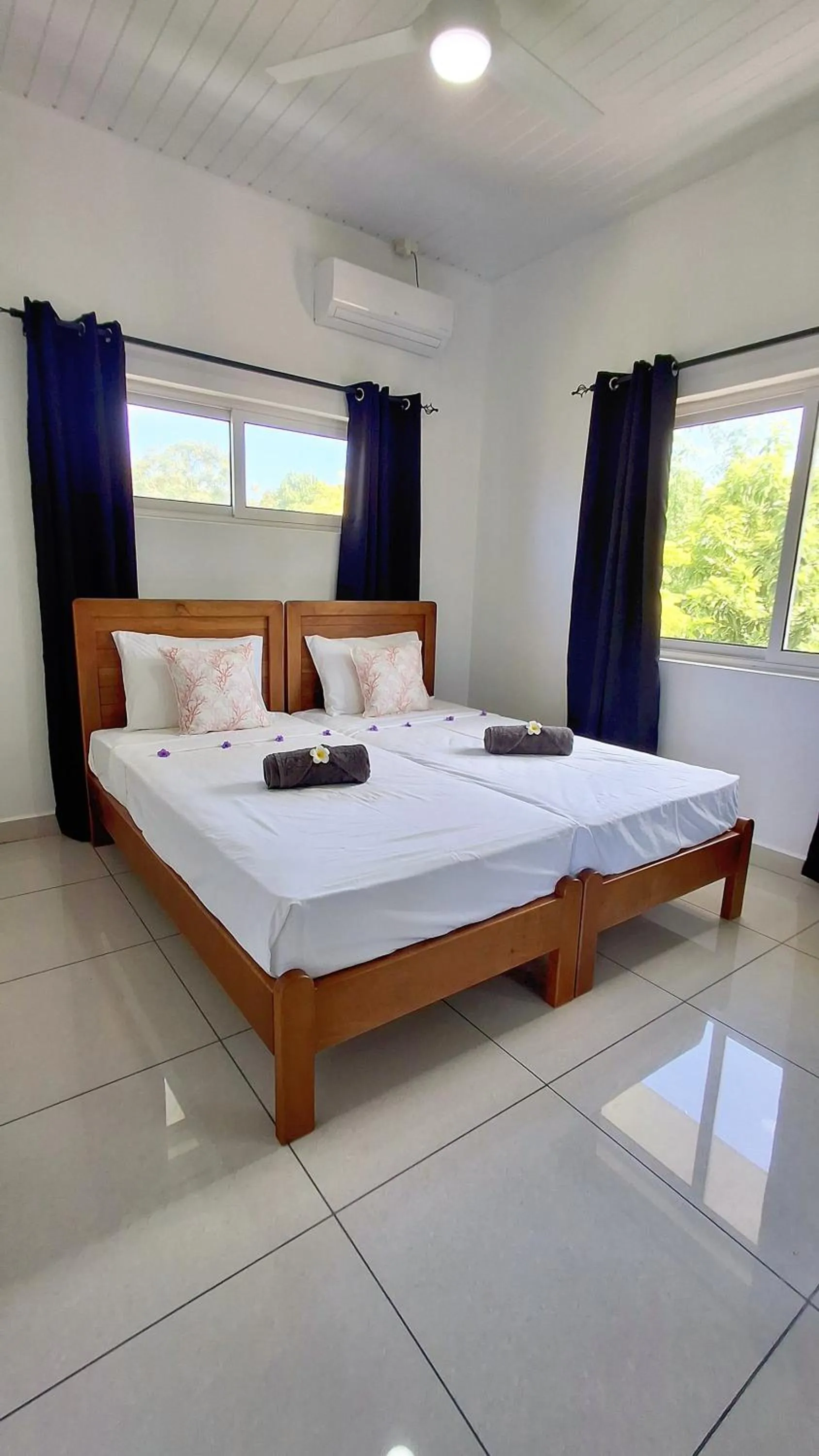 Bedroom, Bed in Trwa Koko Self-catering