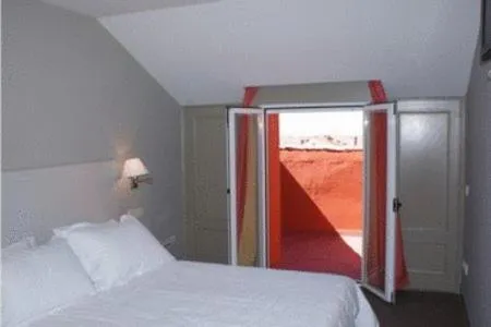 Photo of the whole room, Bed in La Posada del Rancho