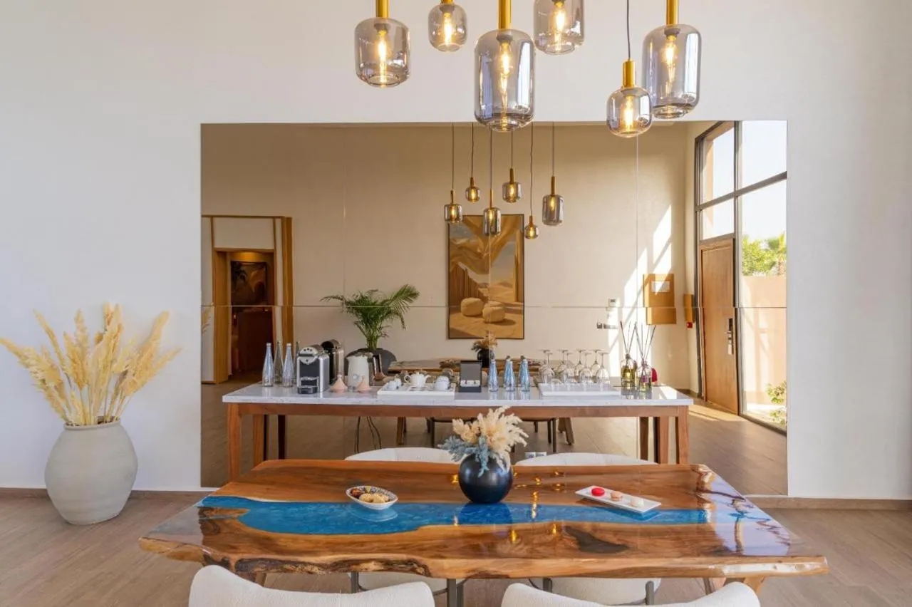 Dining area in NOMMOS Beach RESORT & POOL CLUB