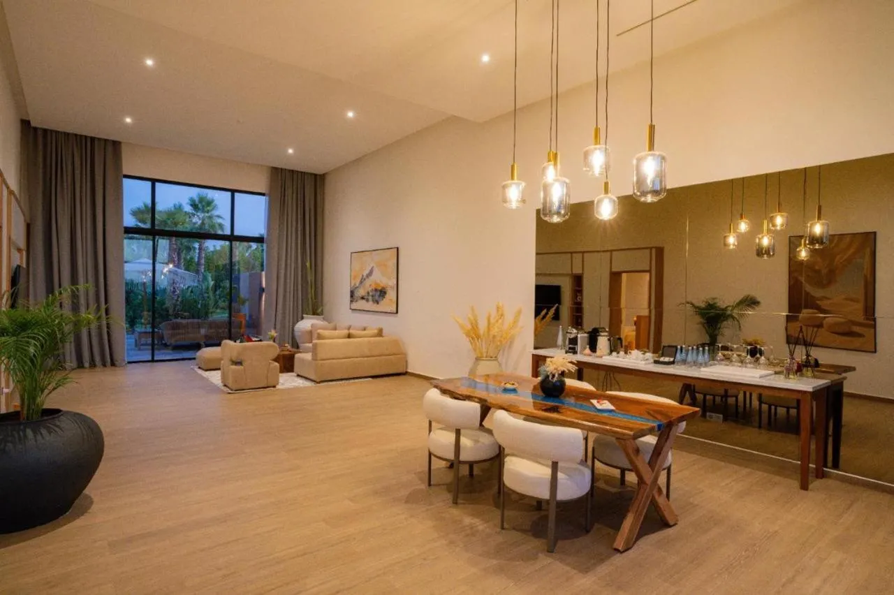 Living room in NOMMOS Beach RESORT & POOL CLUB