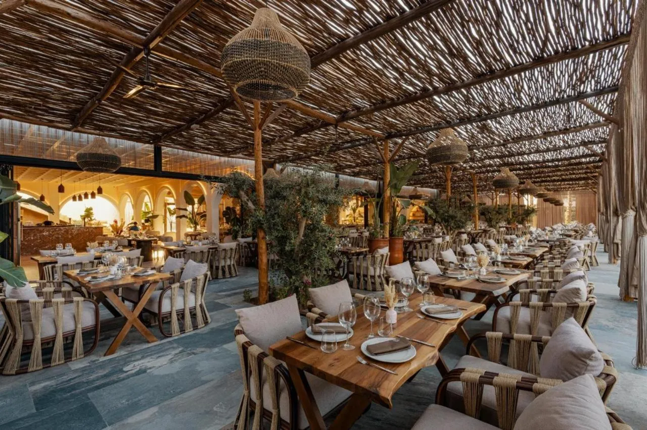 Restaurant/places to eat in NOMMOS Beach RESORT & POOL CLUB