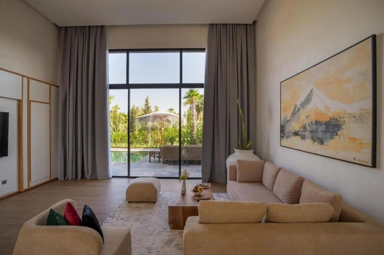 Living room in NOMMOS Beach RESORT & POOL CLUB