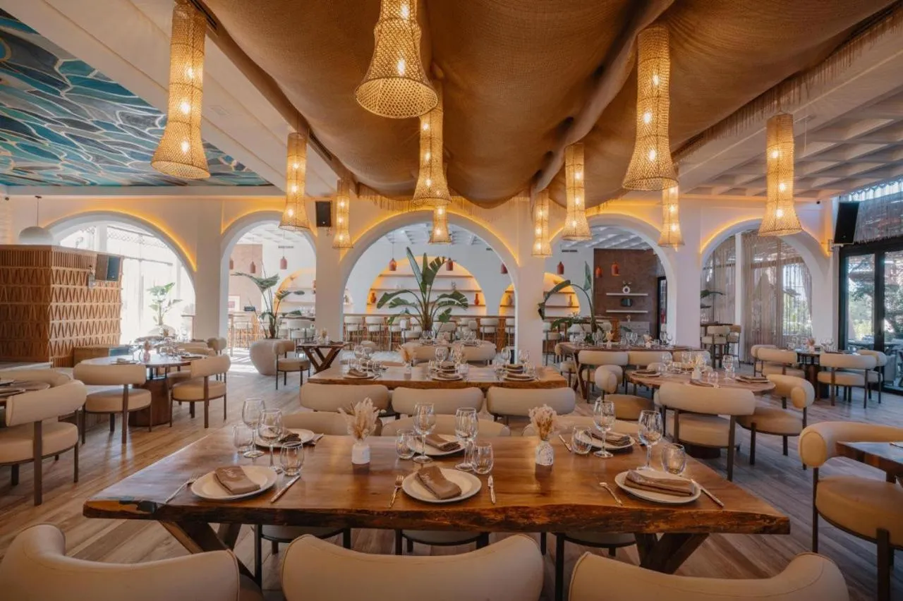 Restaurant/places to eat in NOMMOS Beach RESORT & POOL CLUB