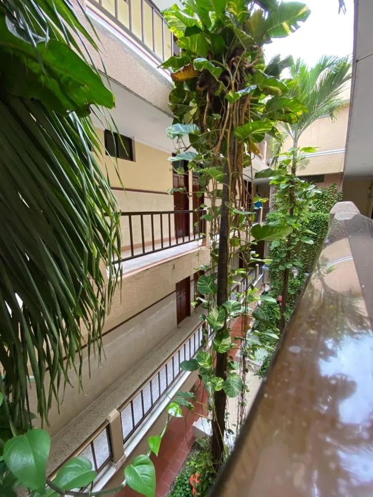 Inner courtyard view in Hotel San Francisco