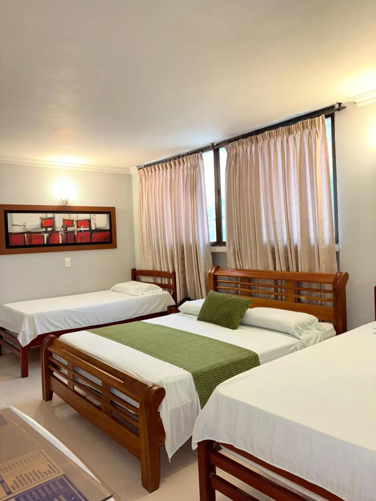 Bed in Hotel San Francisco