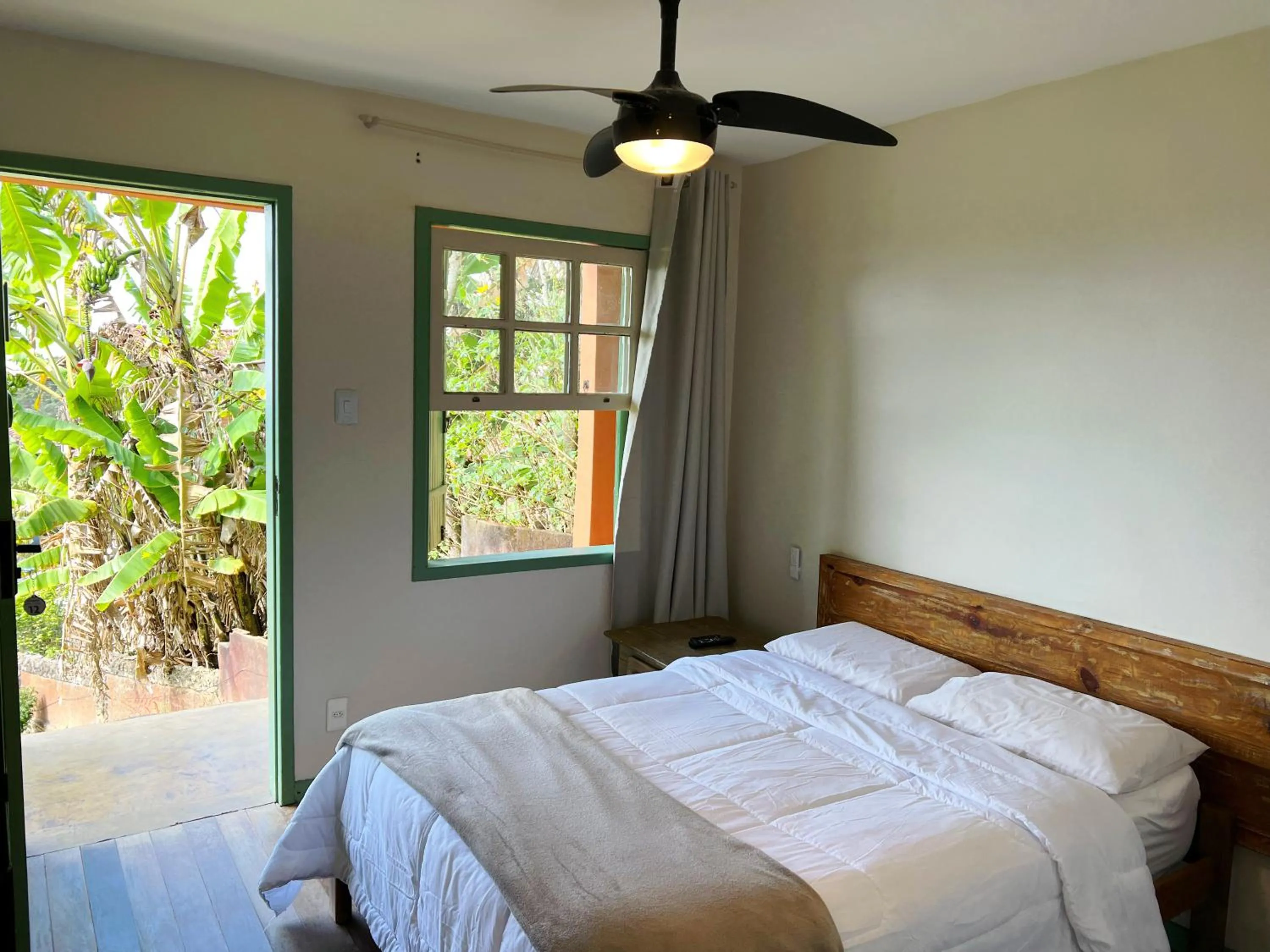 Bed in Pousada Bem Querer