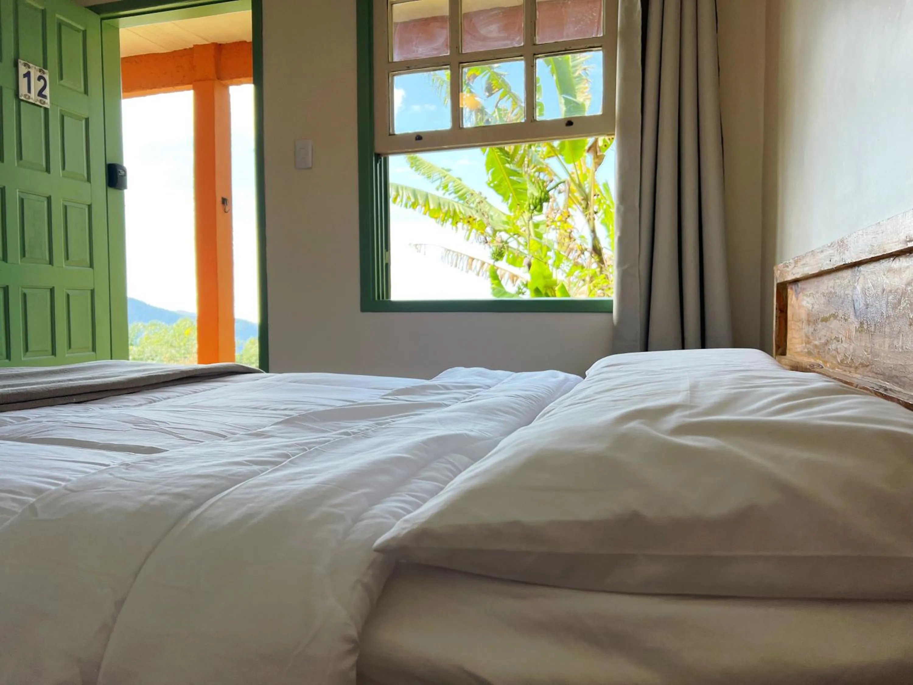 Bed in Pousada Bem Querer