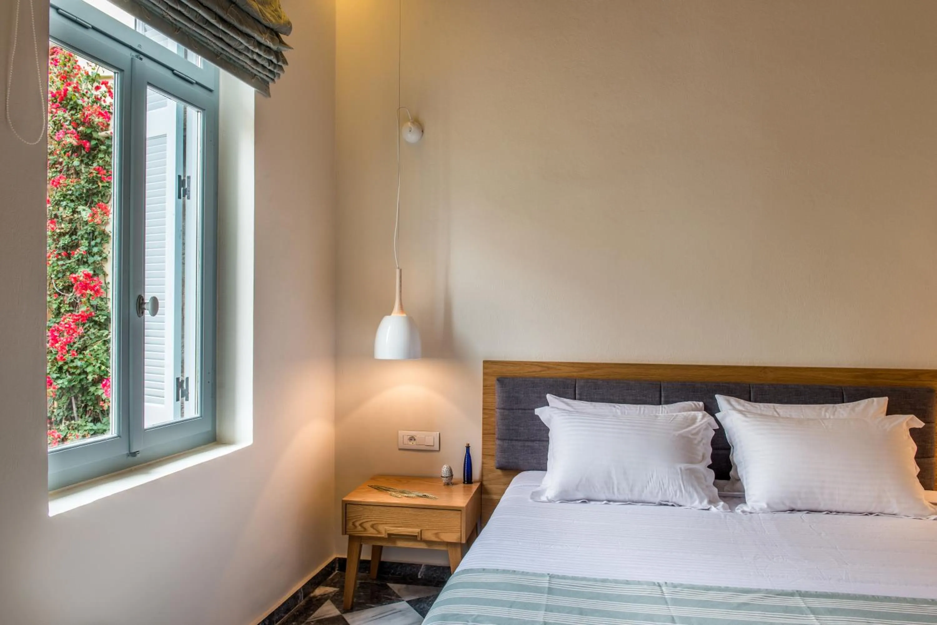 Decorative detail, Bed in Hotel Off