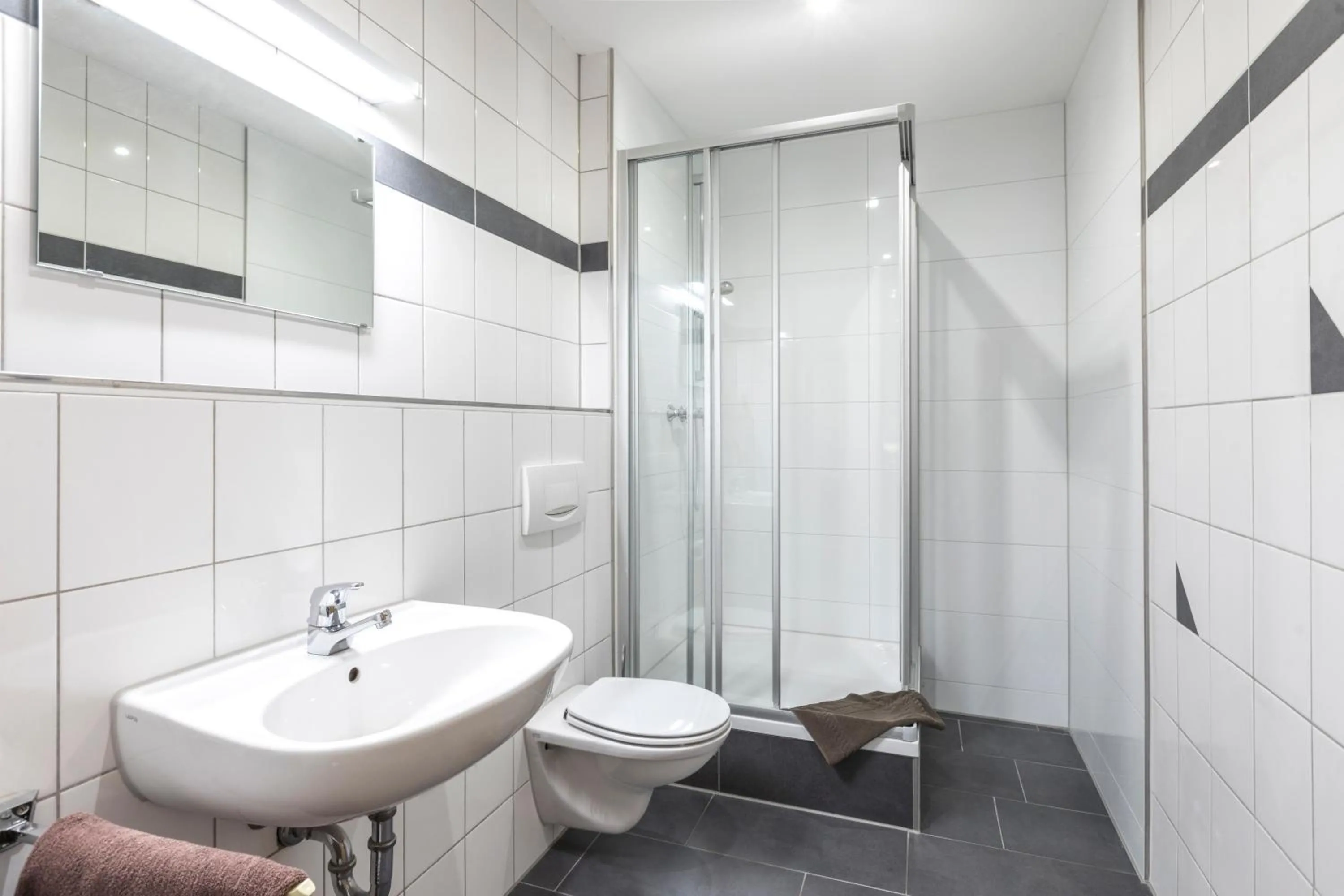 Bathroom in Landgasthof Krone