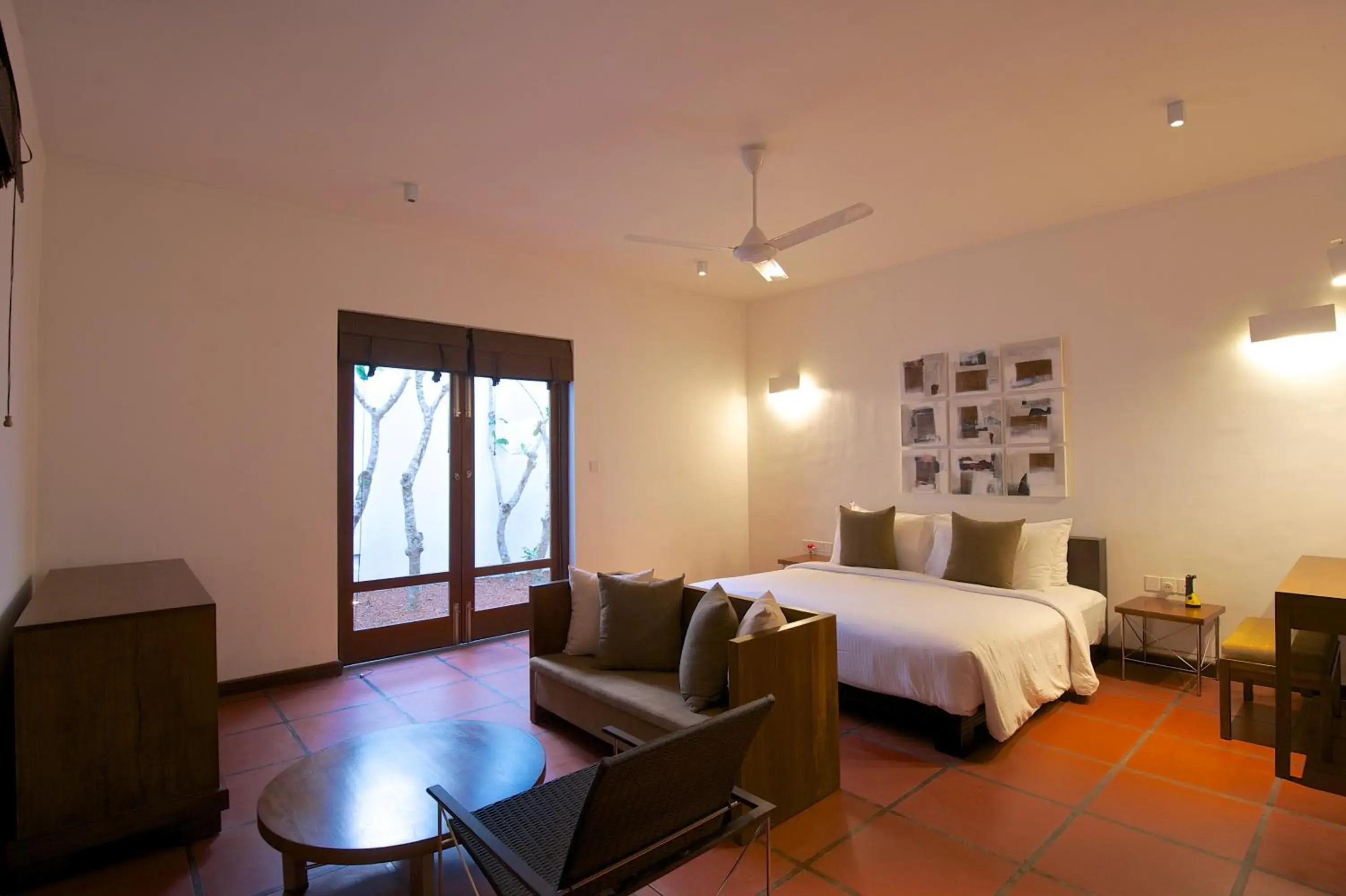 Bed in Jetwing Thalahena Villa Bed in Jetwing Thalahena Villa