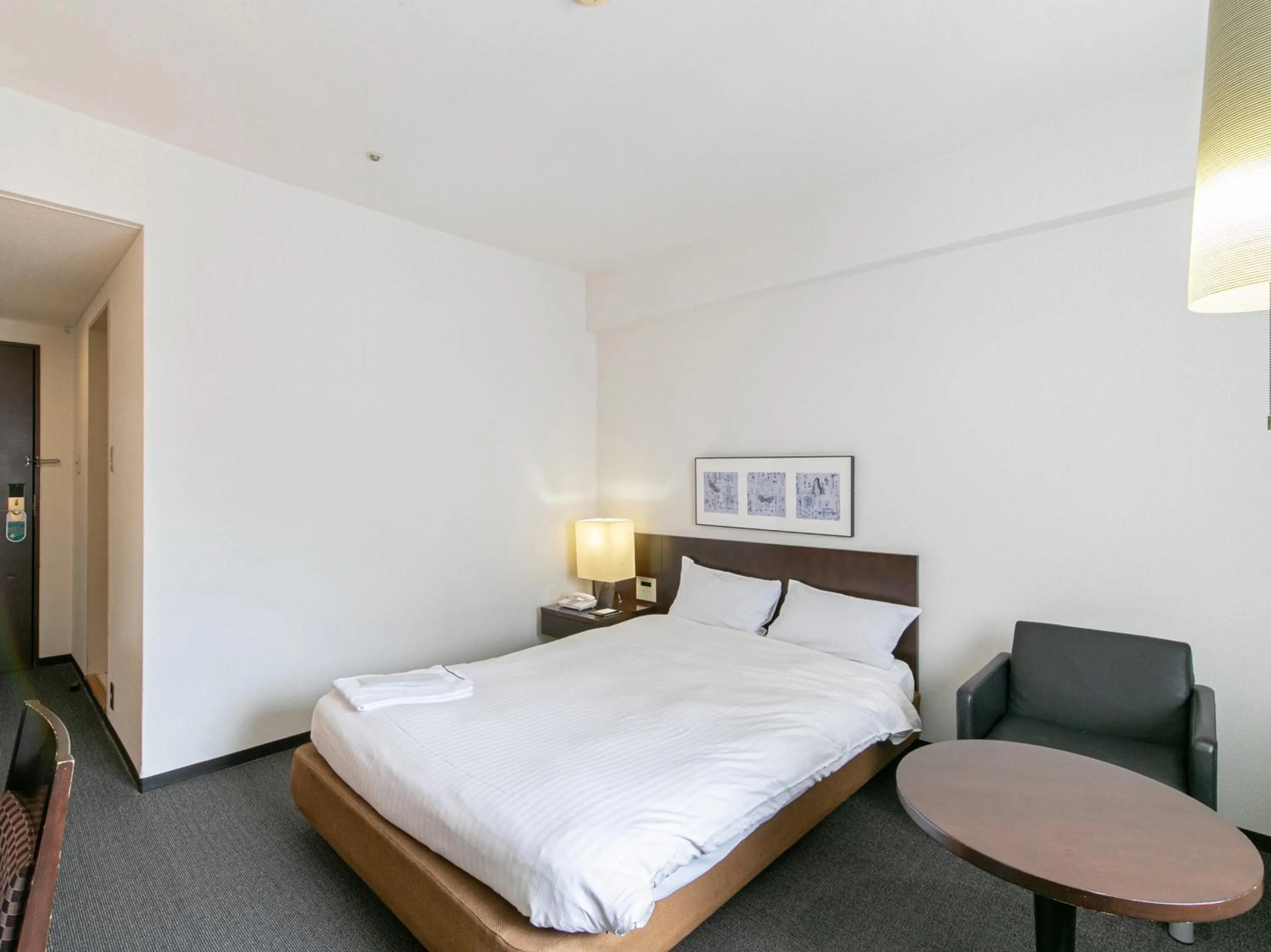 Bed in Victoria Inn Nagasaki