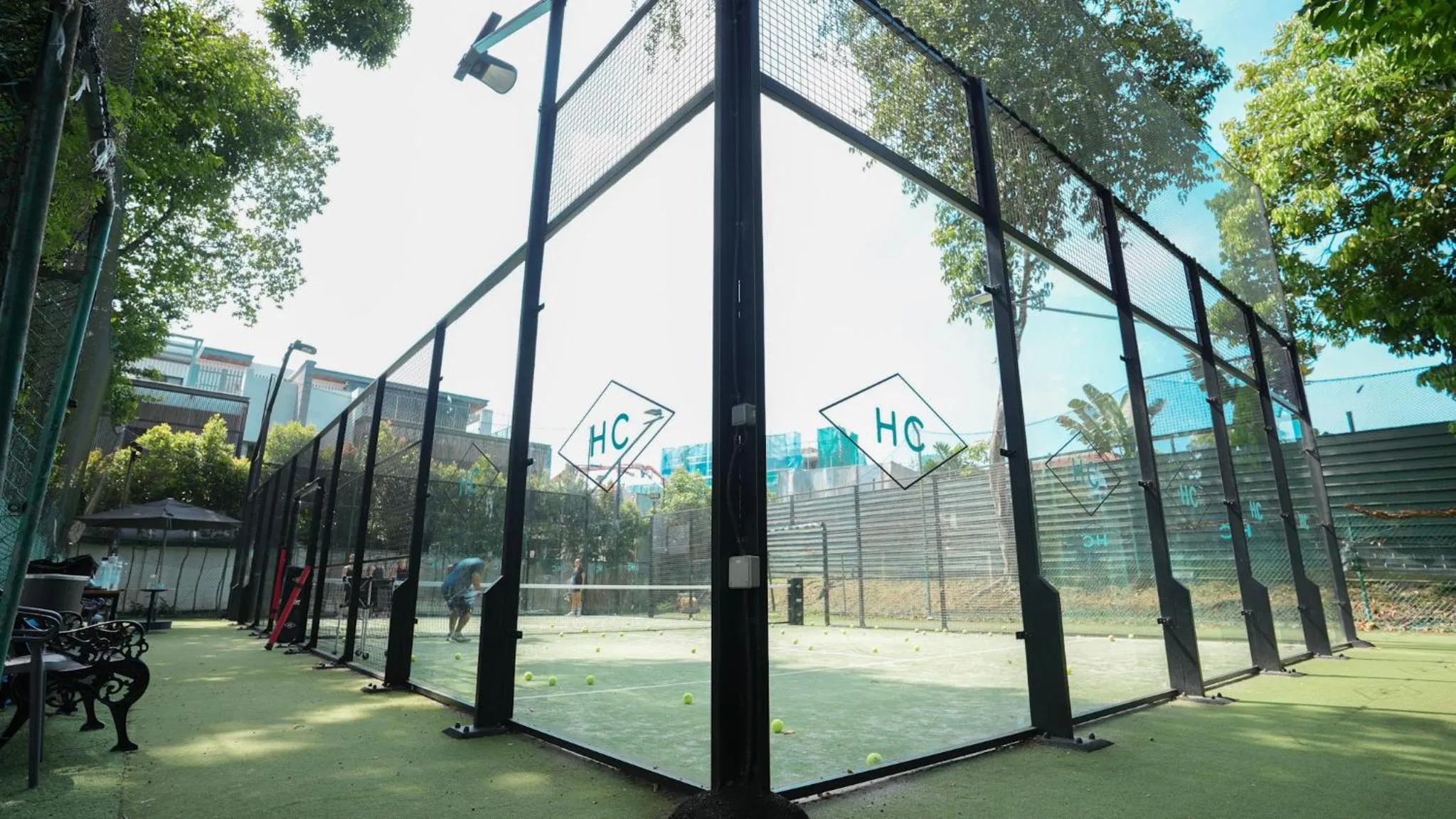 Tennis court in Hollandse Club Retreat
