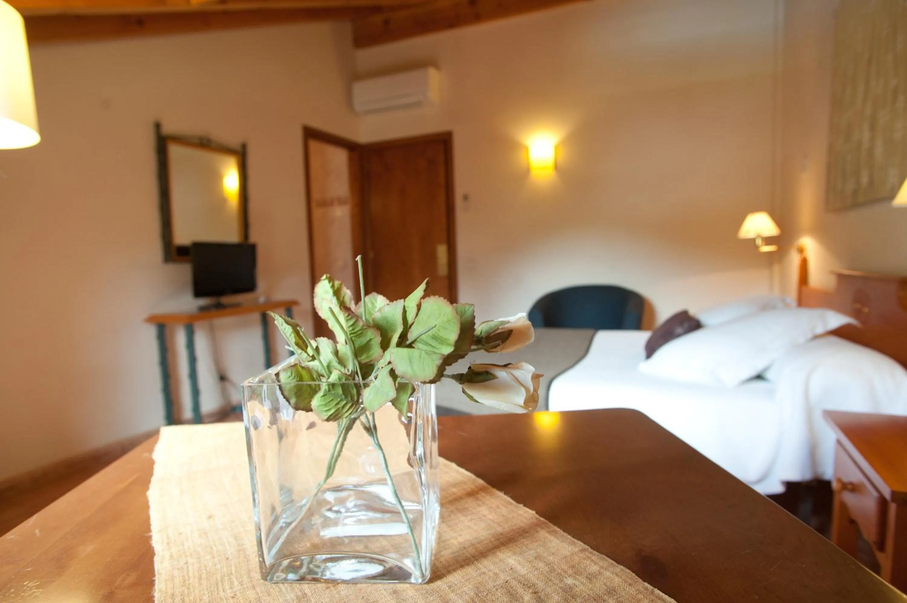 Bed in Hotel Florido