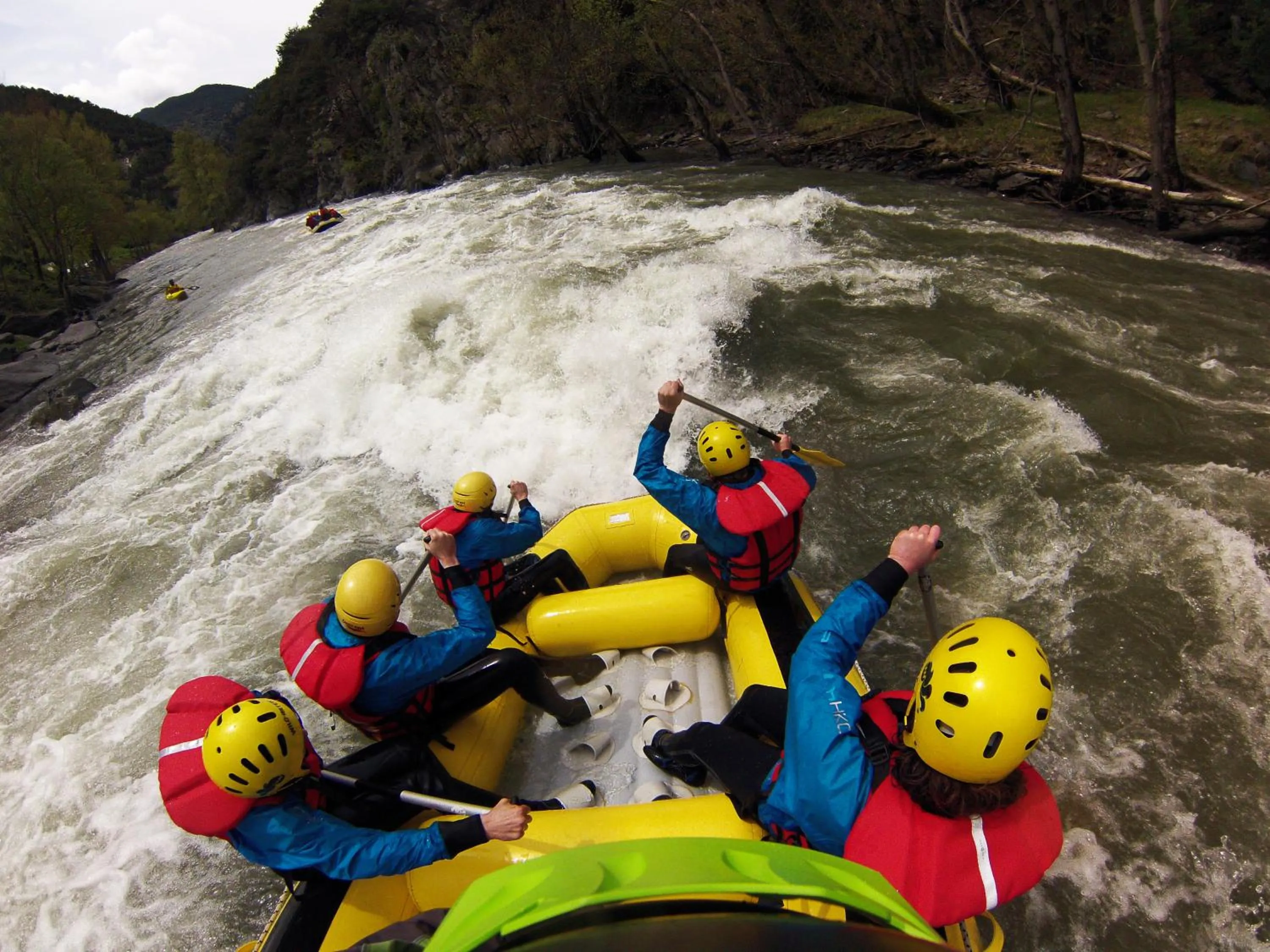 Canoeing in Hotel Florido