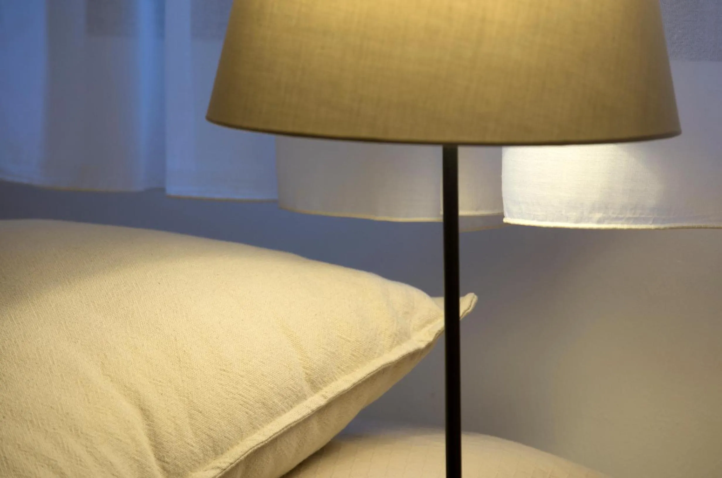 Bed in Hotel Florido