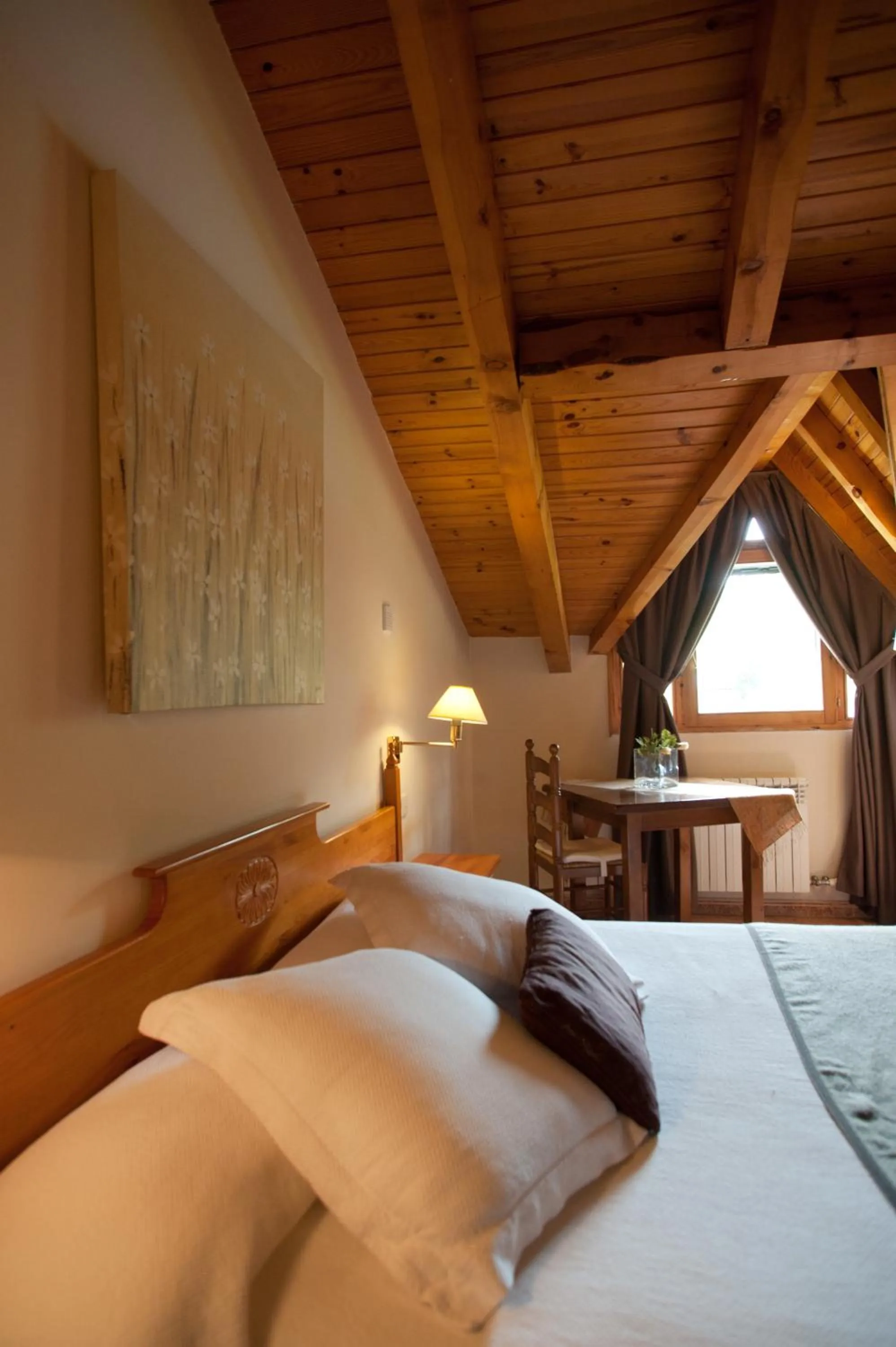 Bed in Hotel Florido