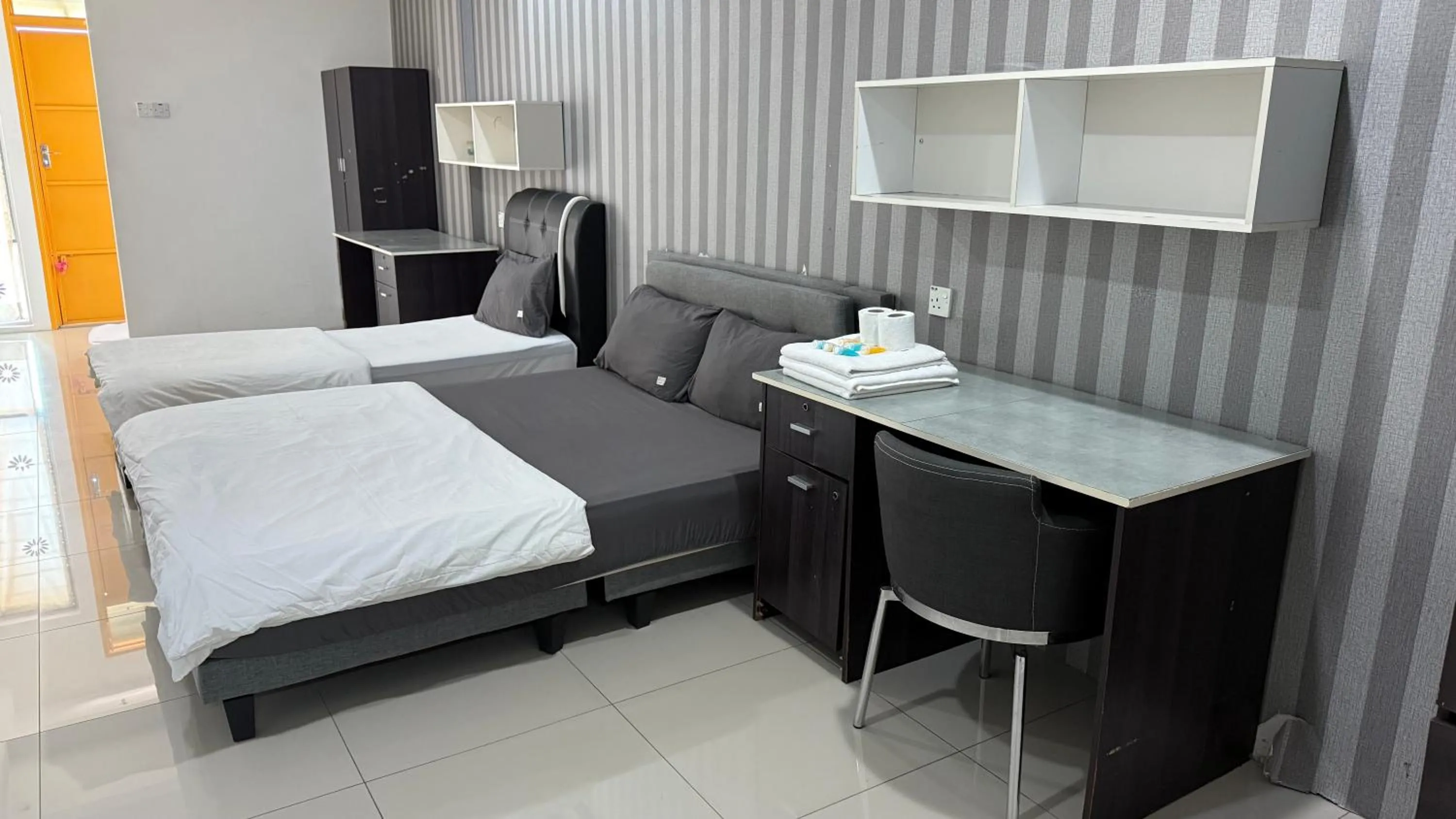 Bed in Summer Hotel Kampar Perak