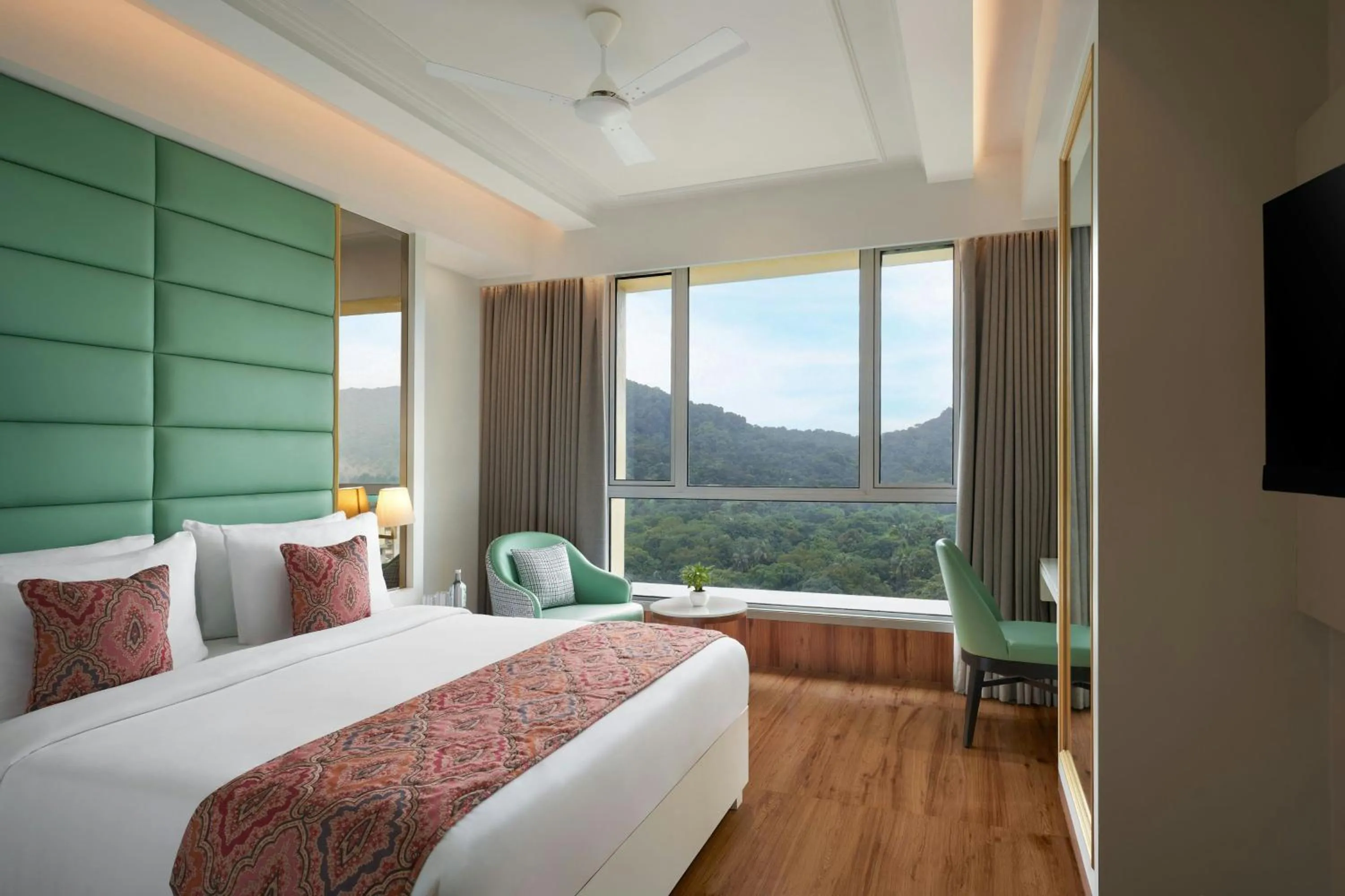 Photo of the whole room, Bed in The Fern Residency Mumbai, Mira Road, Series by Marriott