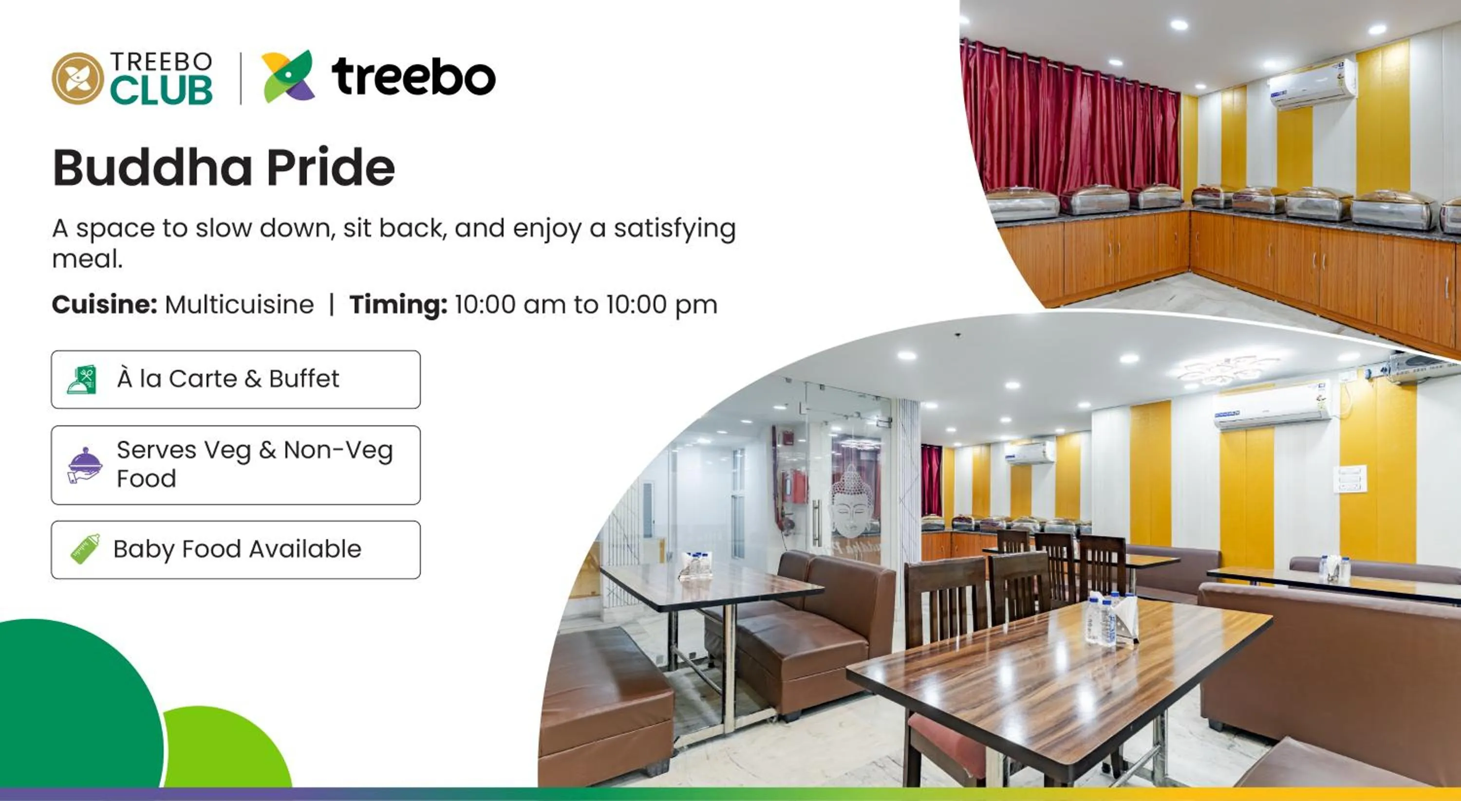 Treebo Buddha Pride