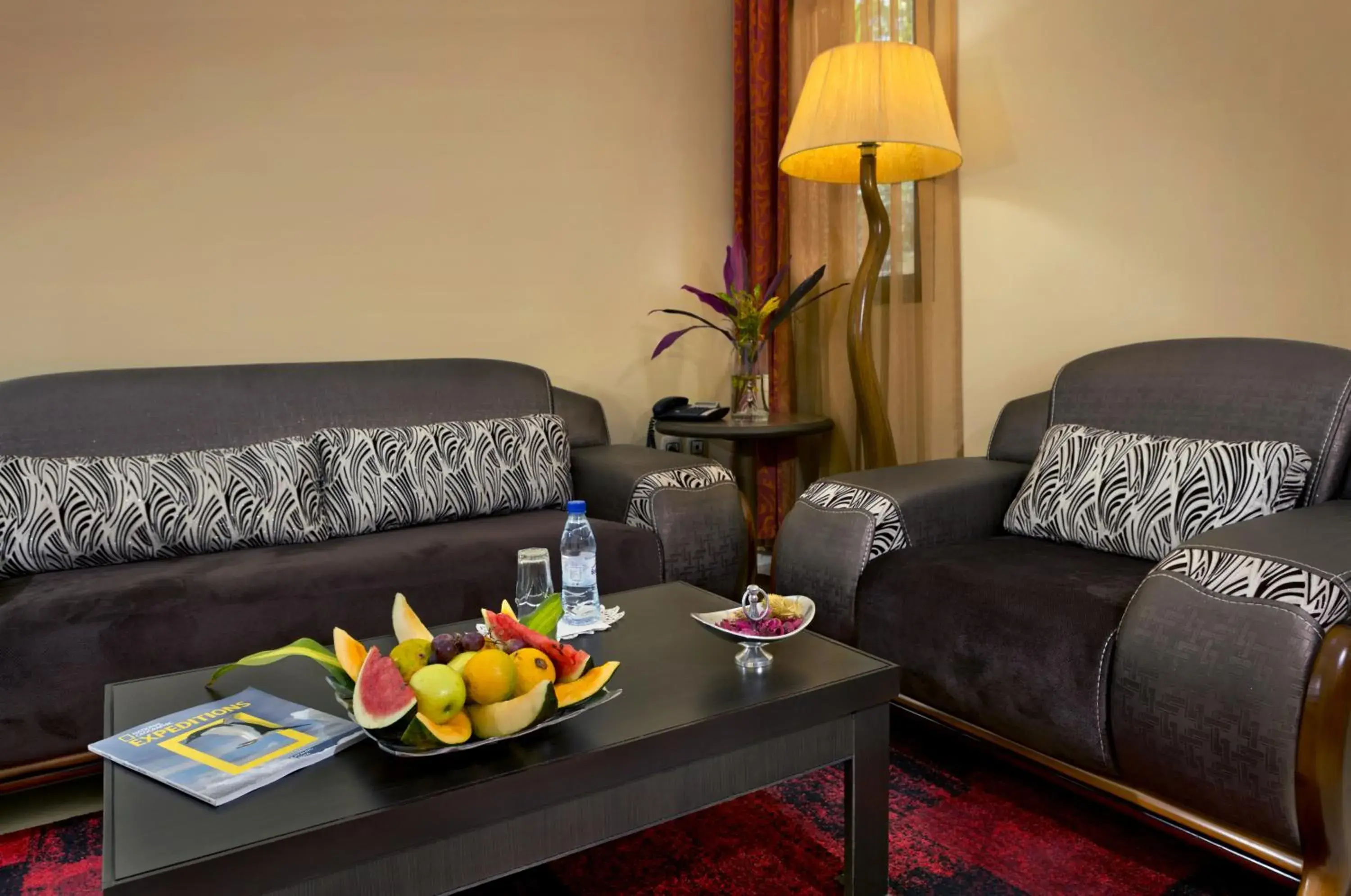 Living room in Dunia Hôtel Bissau Living room in Dunia Hôtel Bissau